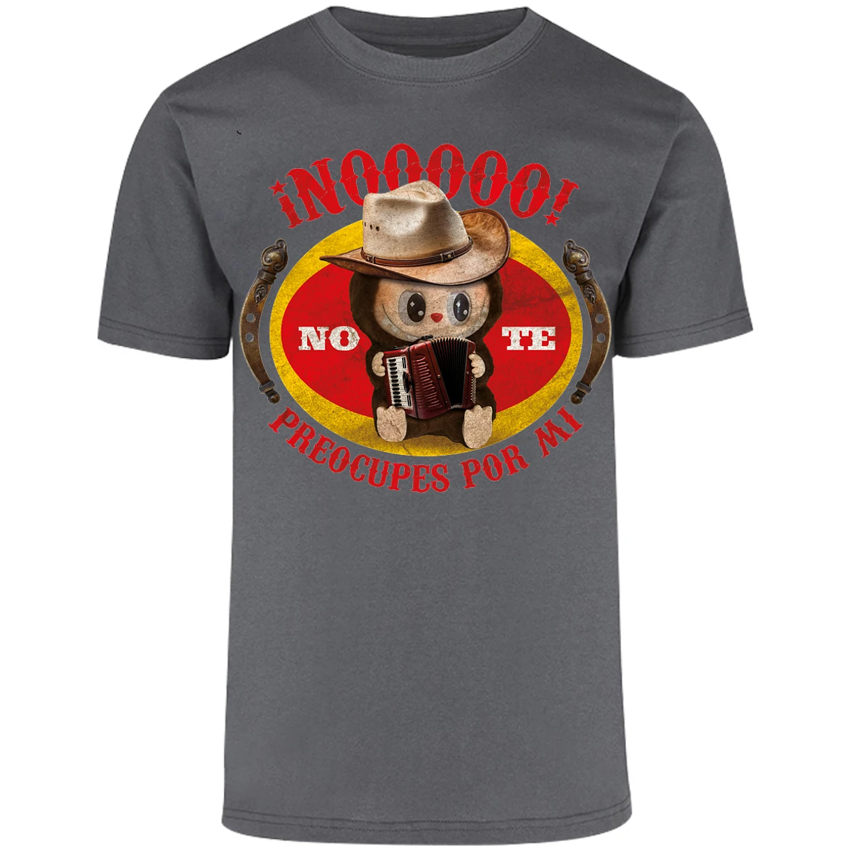 Playera Labubu Labubus No Te Preocupes para Adulto 26