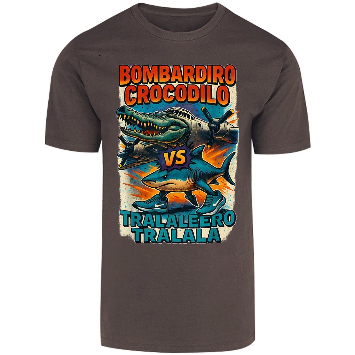 Playera Memes Bombardiro Y Tralalero Tralal para Adulto 15