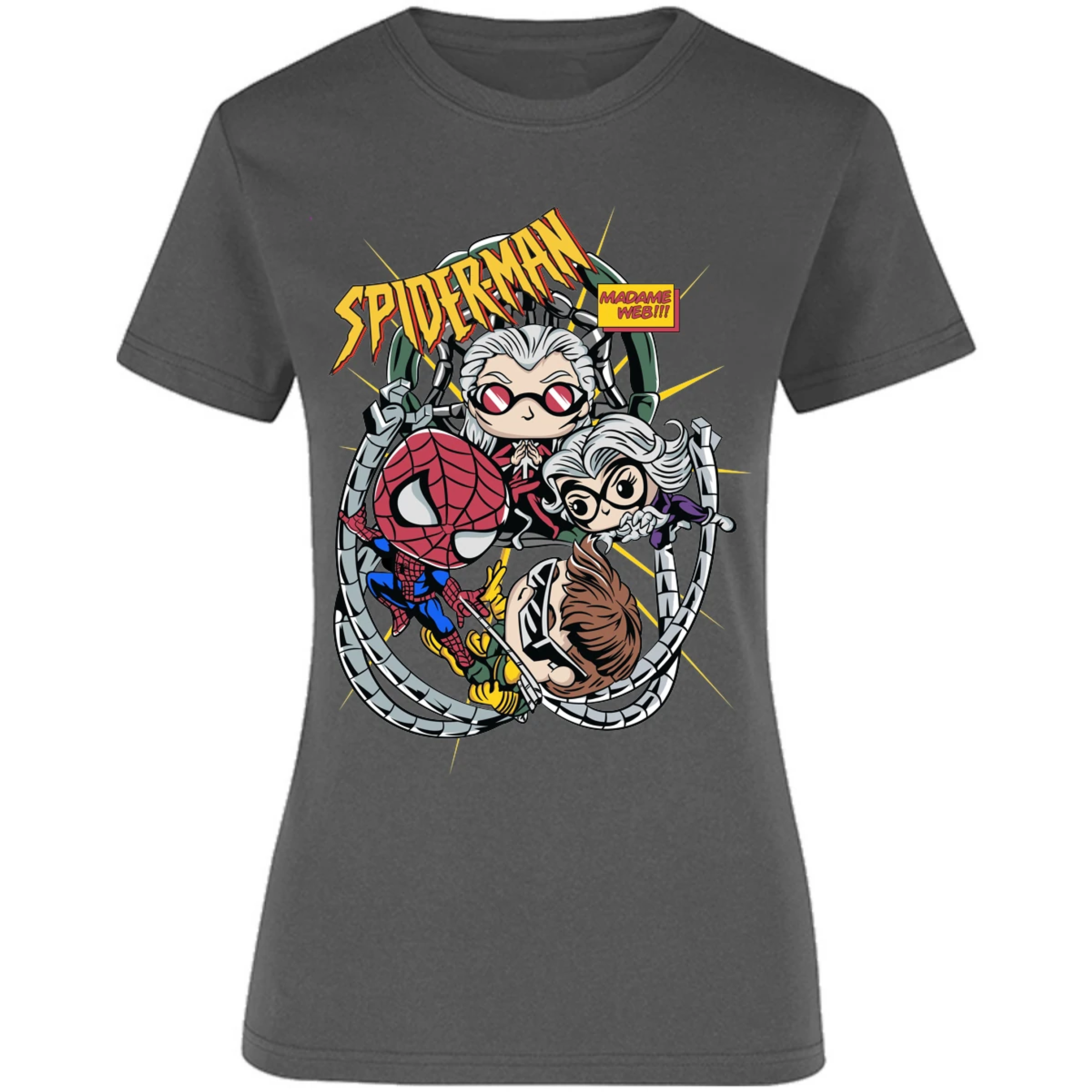 Blusa Marvel Spiderman Madame Web Blusa para Mujer 6