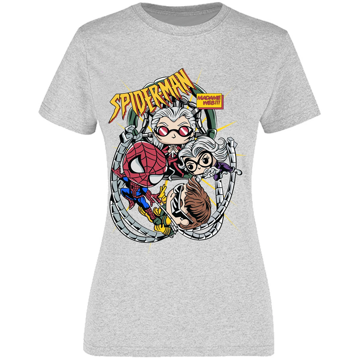 Blusa Marvel Spiderman Madame Web Blusa para Mujer 10