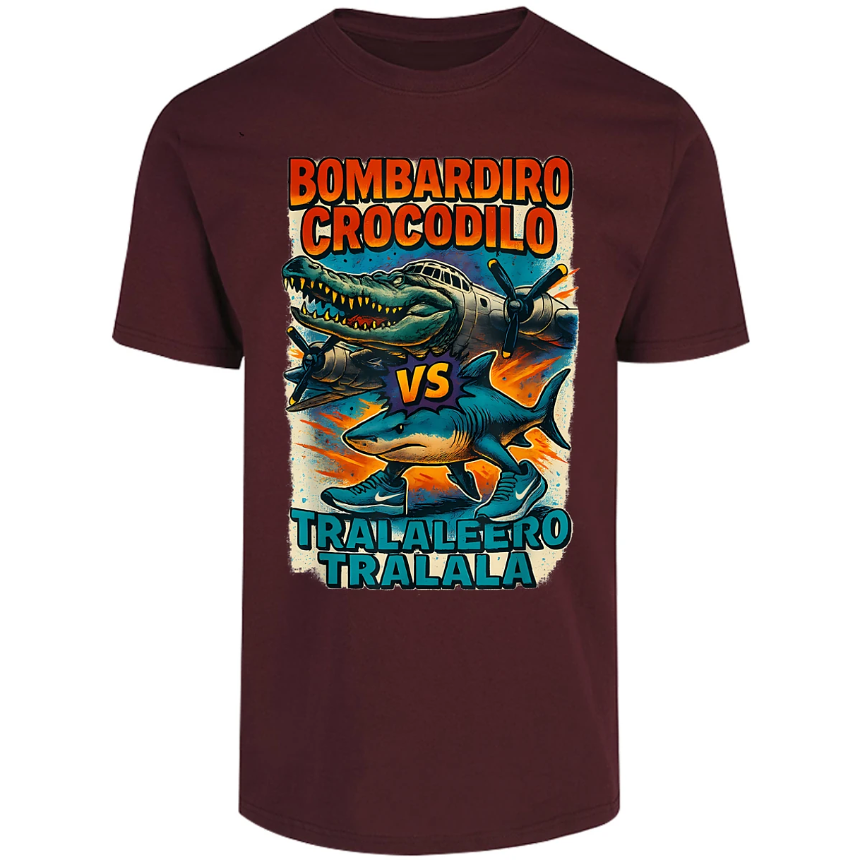 Playera Memes Bombardiro Y Tralalero Tralal para Adulto 6