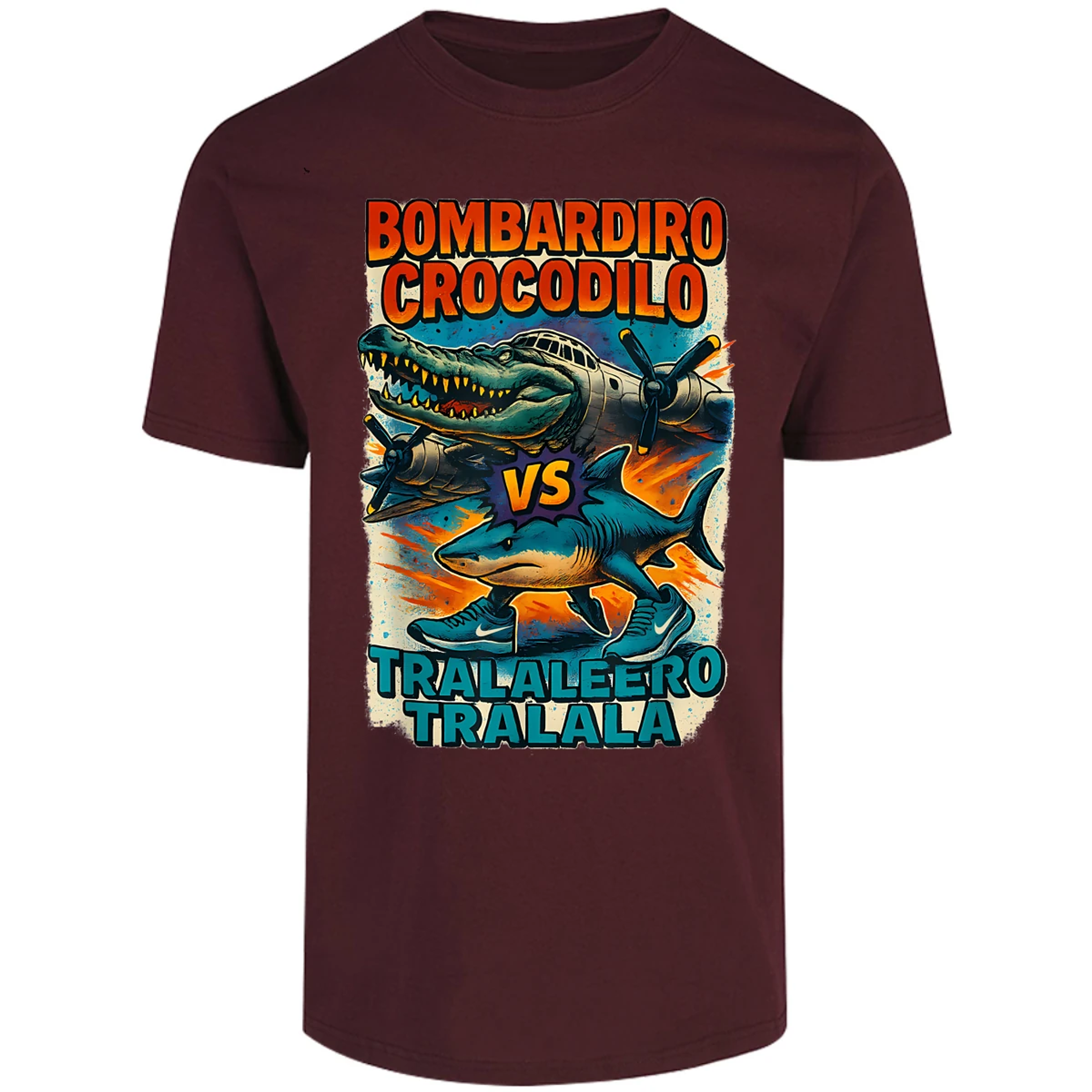 Playera Memes Bombardiro Y Tralalero Tralal para Adulto 6