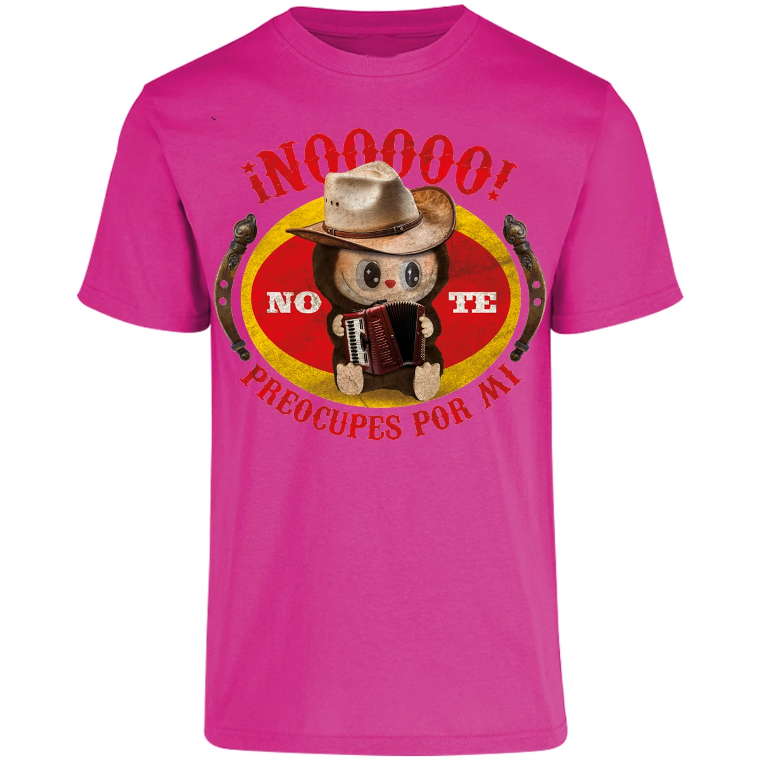 Playera Labubu Labubus No Te Preocupes para Adulto 28