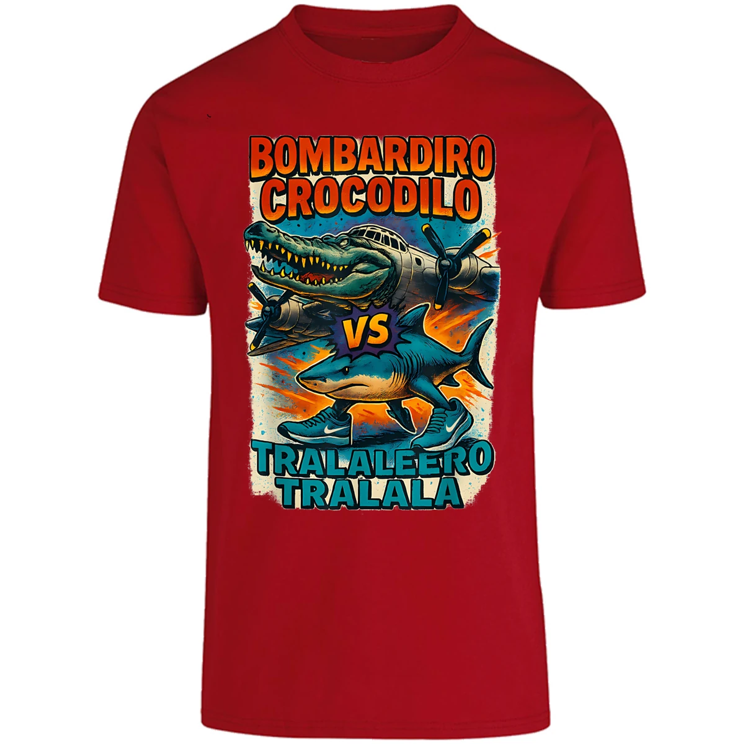 Playera Memes Bombardiro Y Tralalero Tralal para Adulto 11