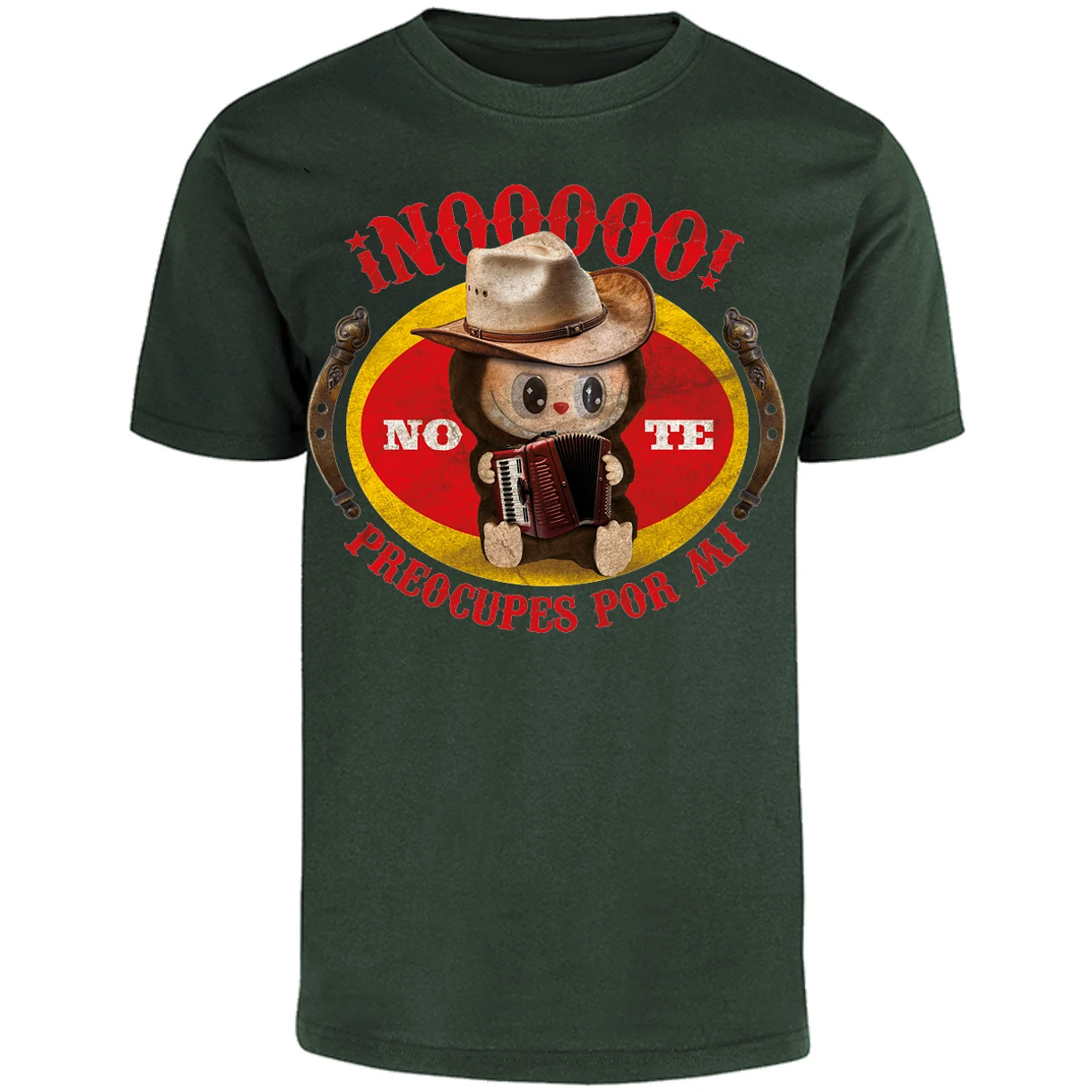 Playera Labubu Labubus No Te Preocupes para Adulto 7