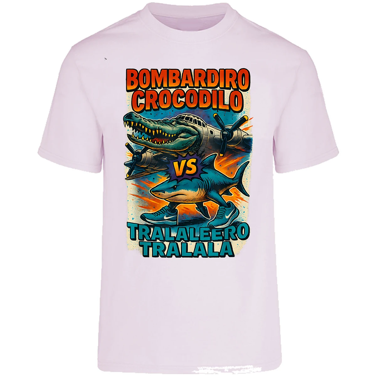 Playera Memes Bombardiro Y Tralalero Tralal para Adulto 17