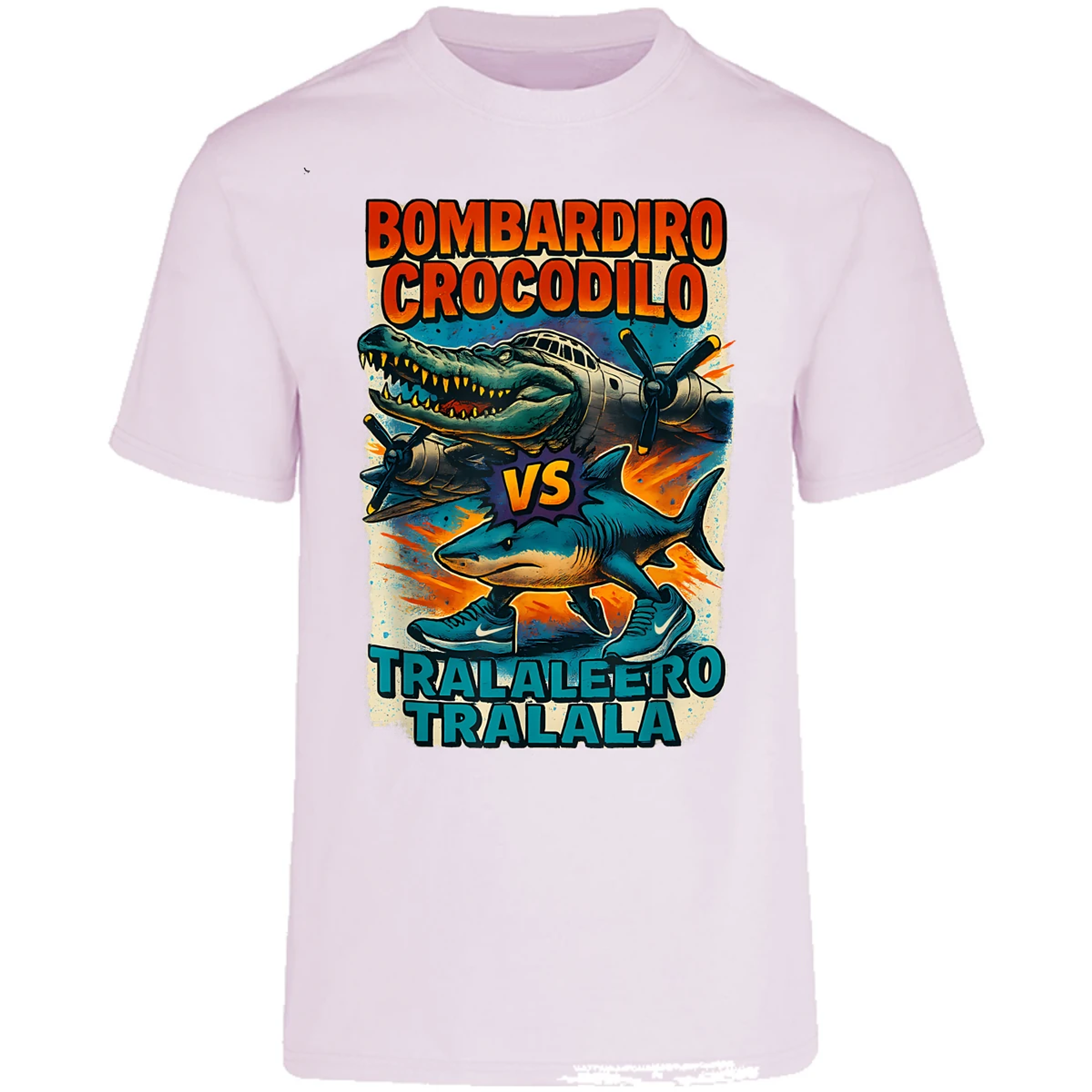 Playera Memes Bombardiro Y Tralalero Tralal para Adulto 17