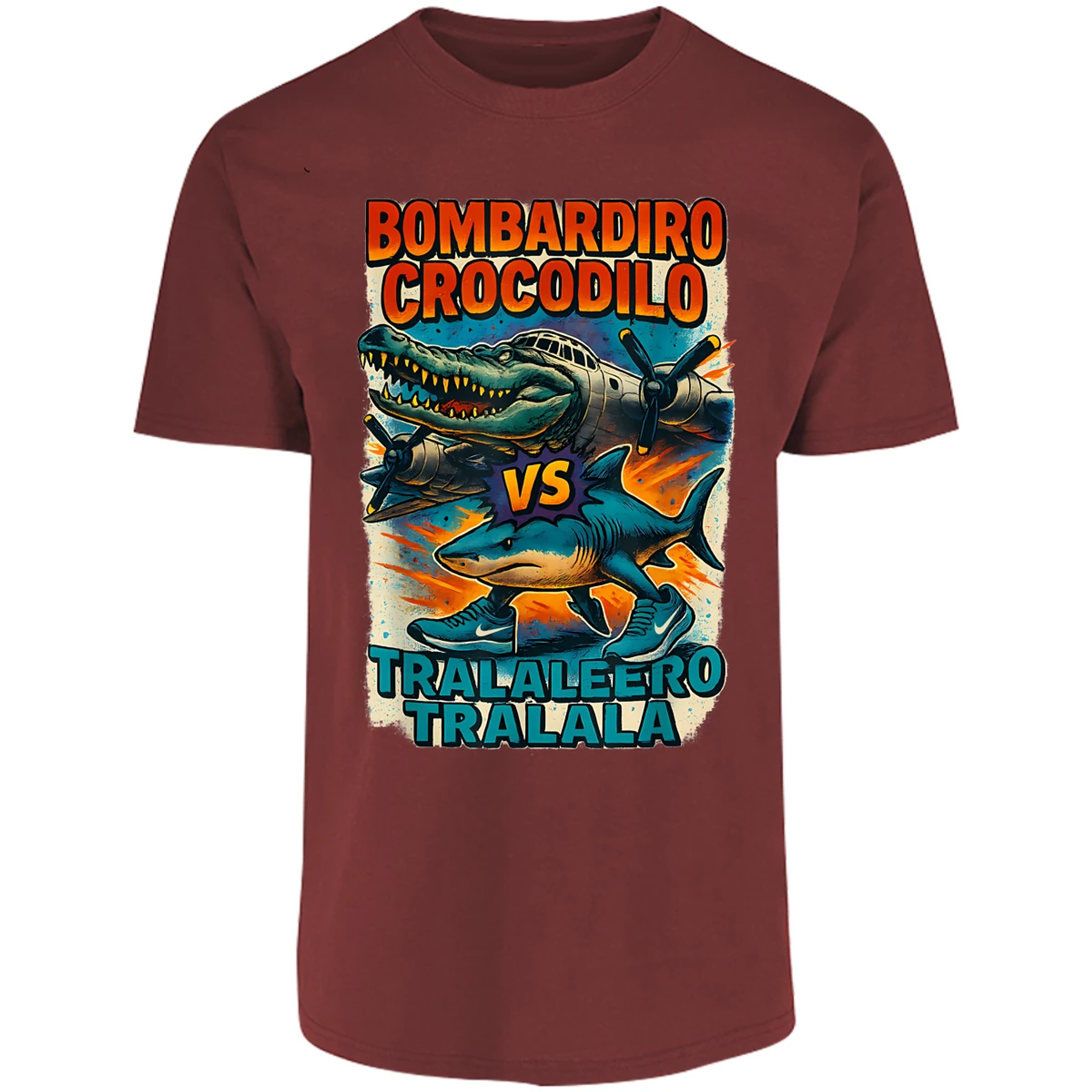 Playera Memes Bombardiro Y Tralalero Tralal para Adulto 19