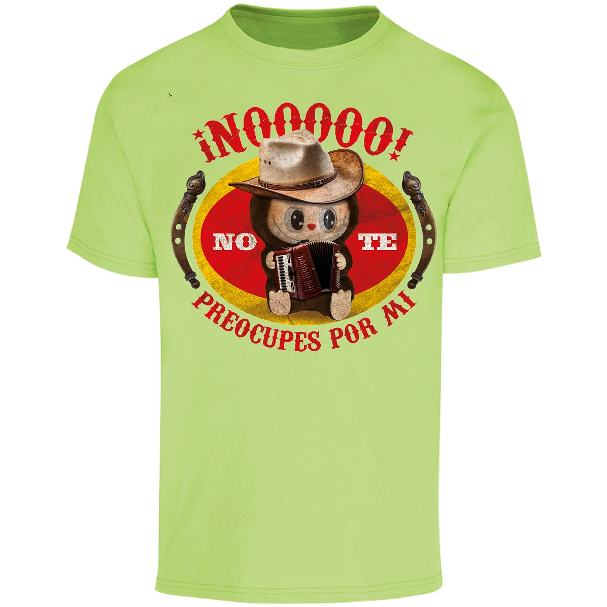 Playera Labubu Labubus No Te Preocupes para Adulto 11