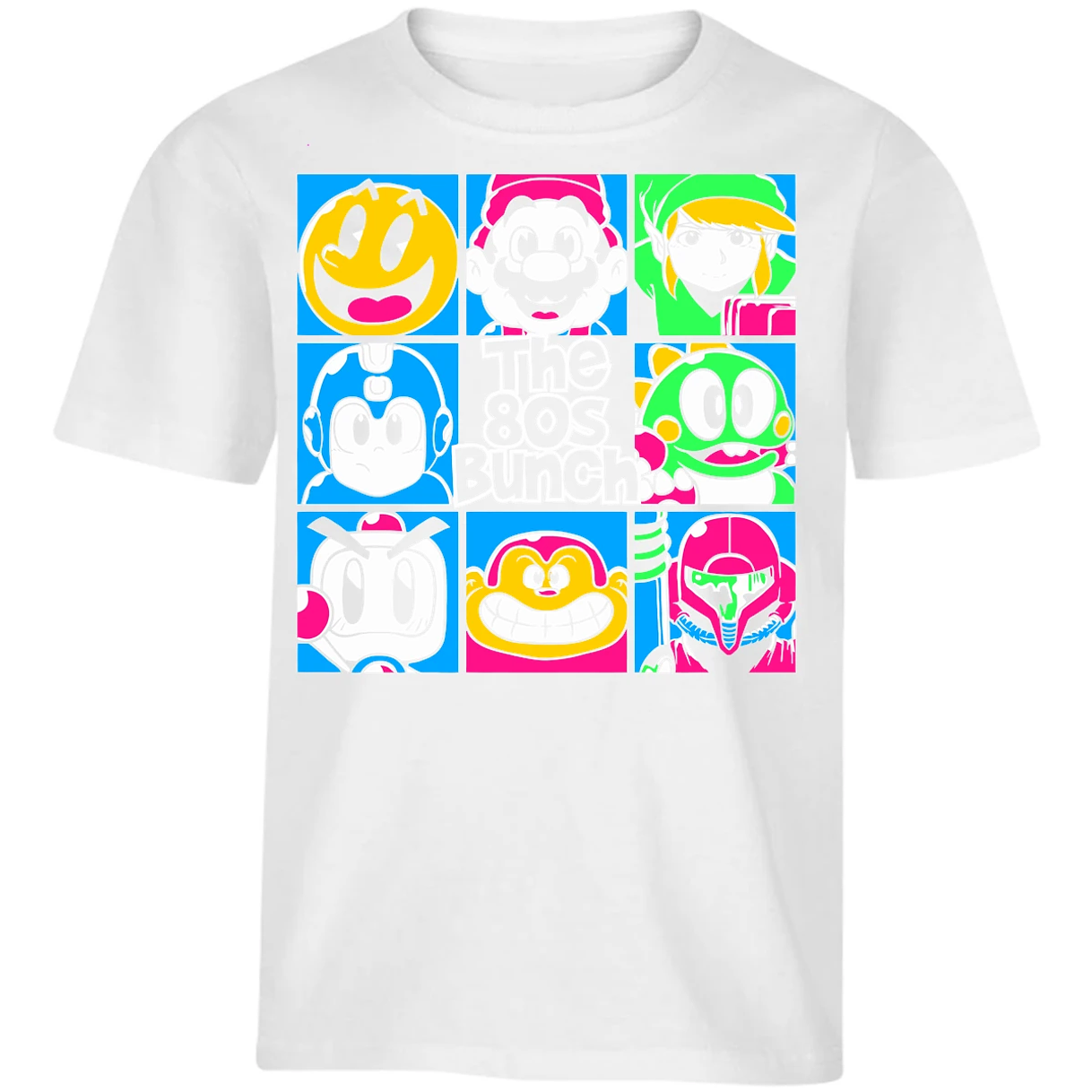 Playera Mario Bros Personajes Gamer Retro para Niño 5