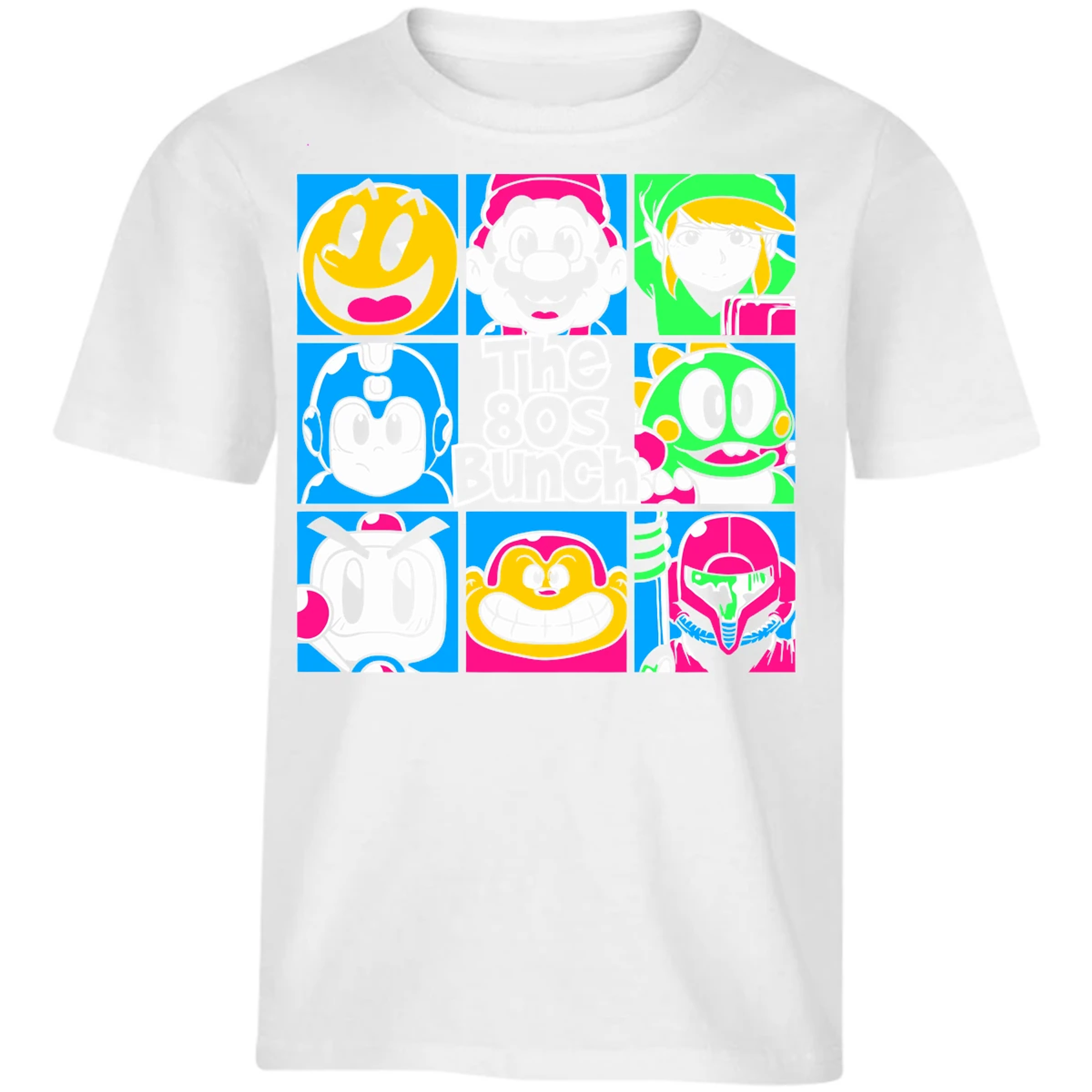 Playera Mario Bros Personajes Gamer Retro para Niño 5