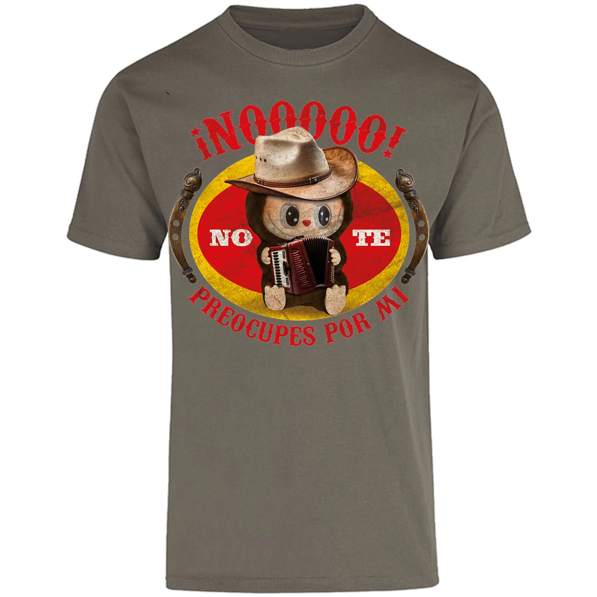 Playera Labubu Labubus No Te Preocupes para Adulto 16