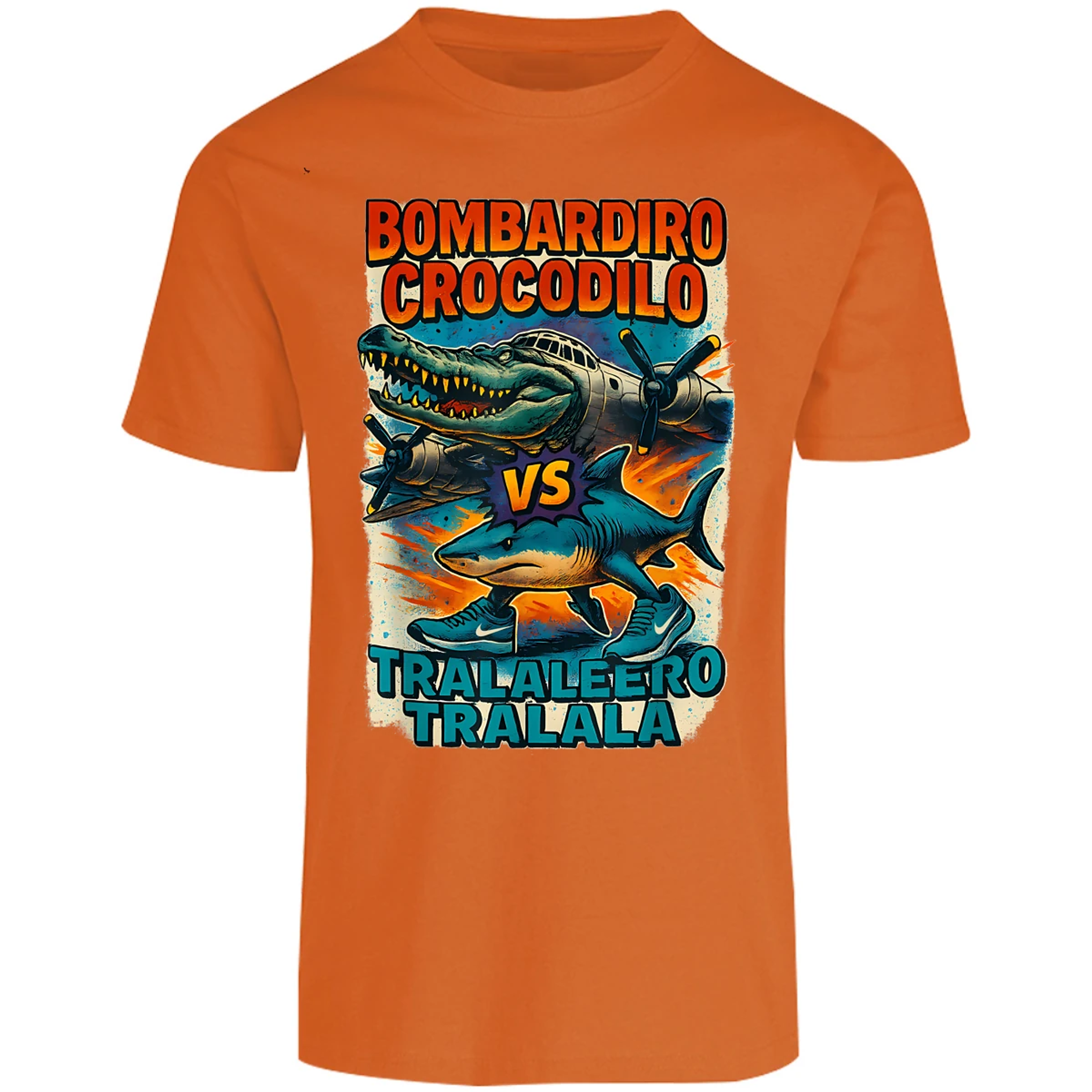 Playera Memes Bombardiro Y Tralalero Tralal para Adulto 28