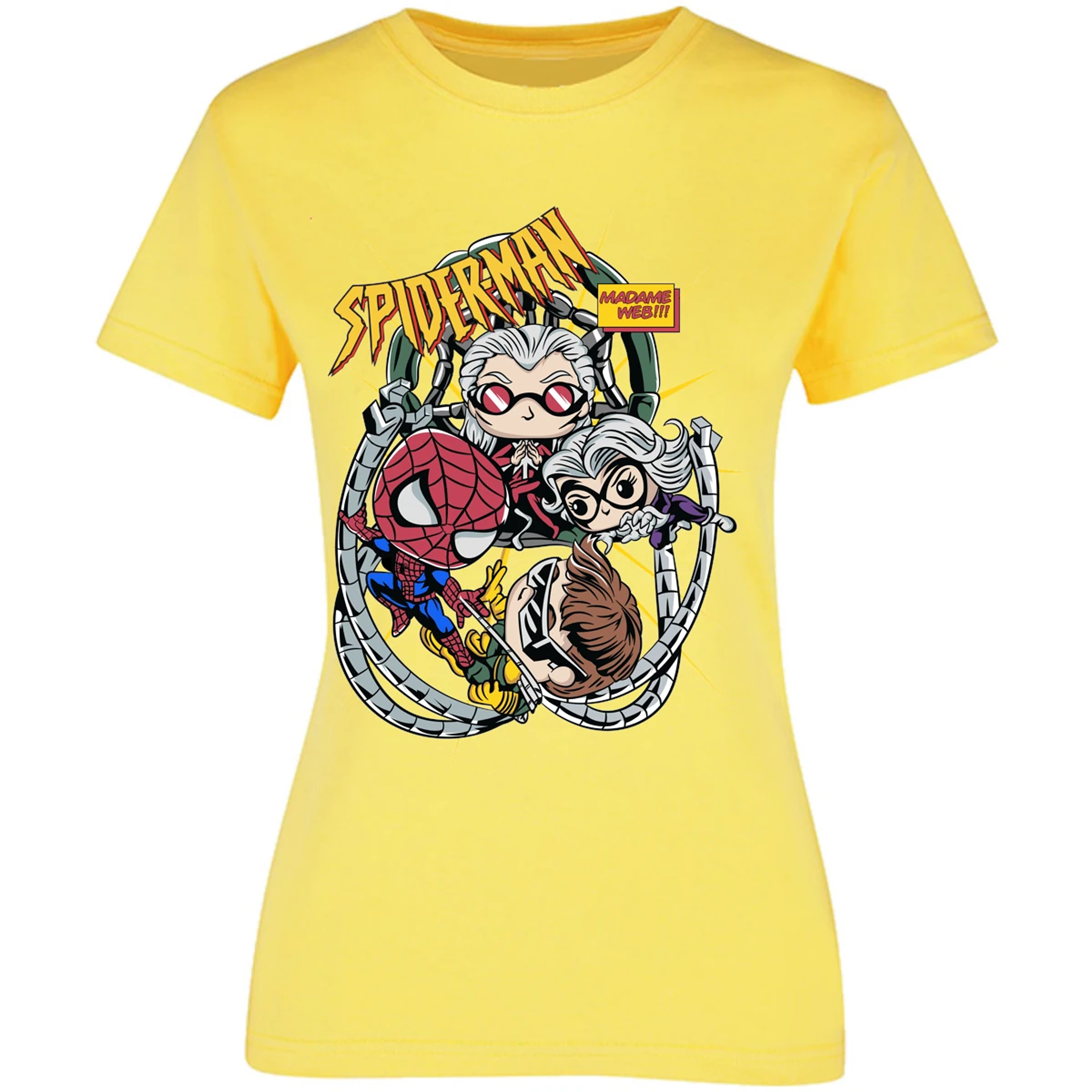 Blusa Marvel Spiderman Madame Web Blusa para Mujer 8