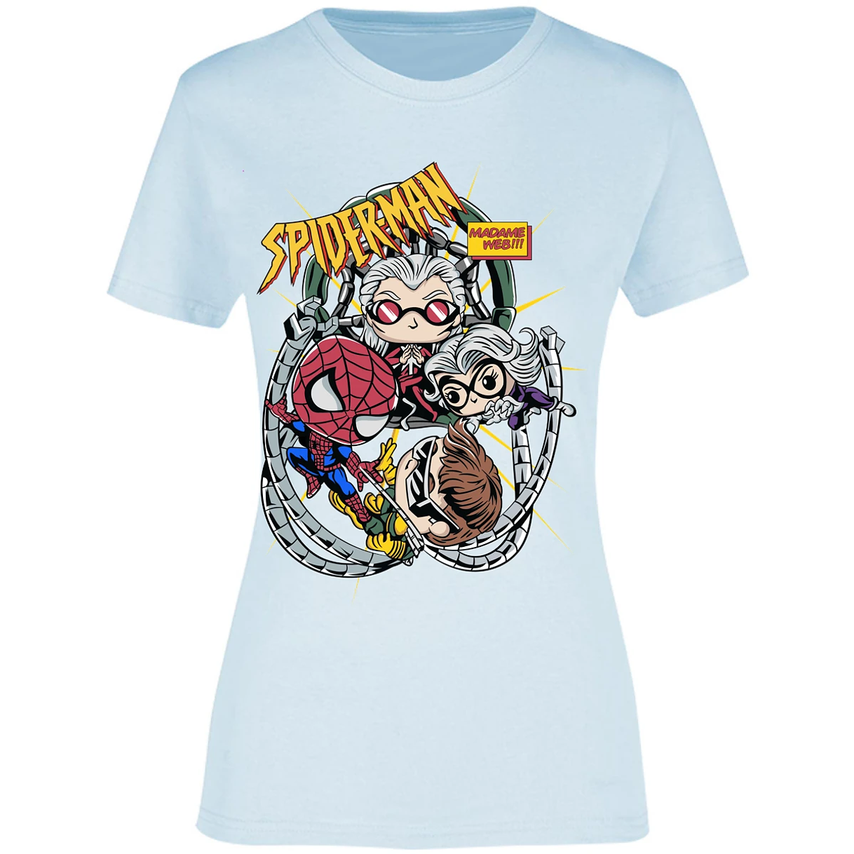 Blusa Marvel Spiderman Madame Web Blusa para Mujer 13