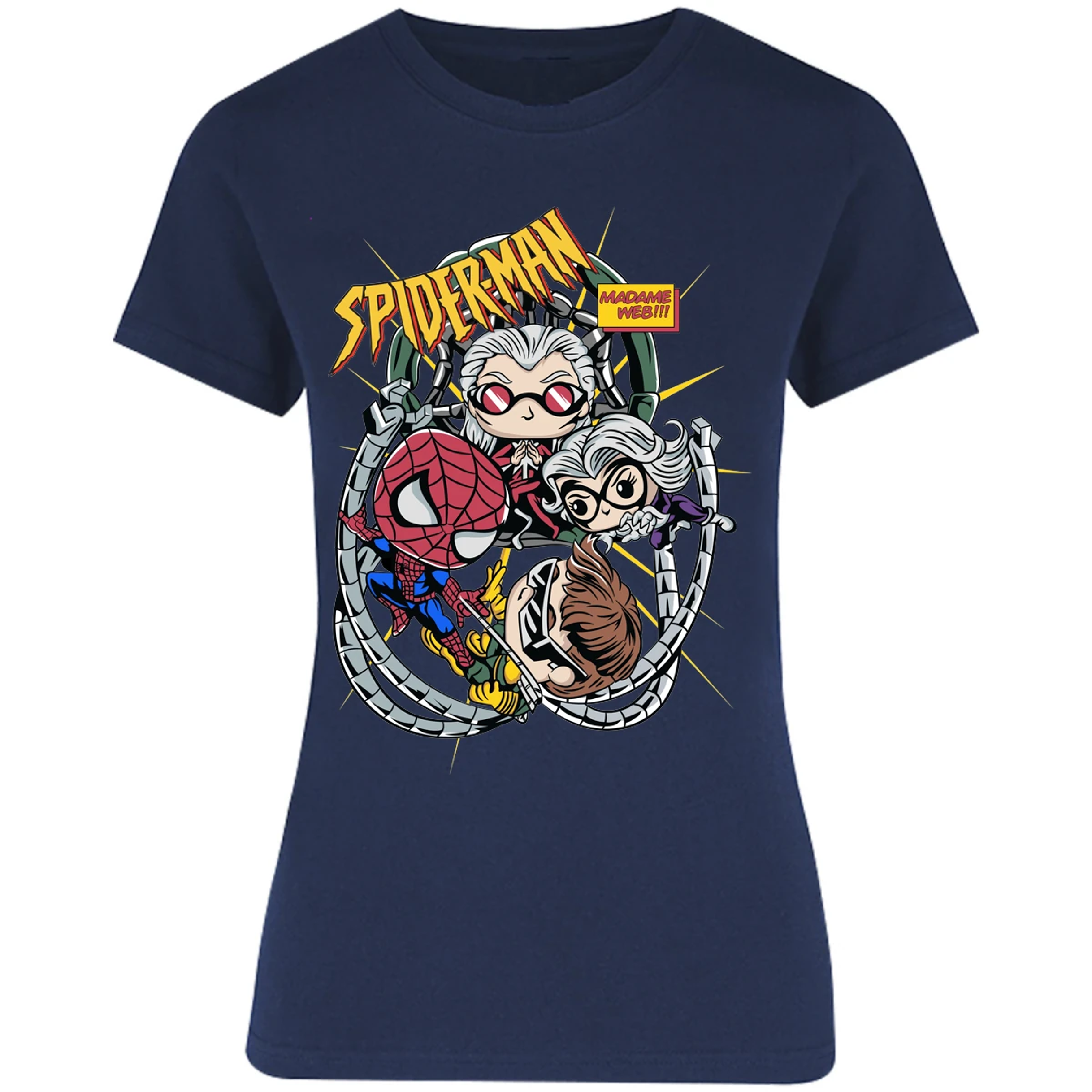 Blusa Marvel Spiderman Madame Web Blusa para Mujer 16
