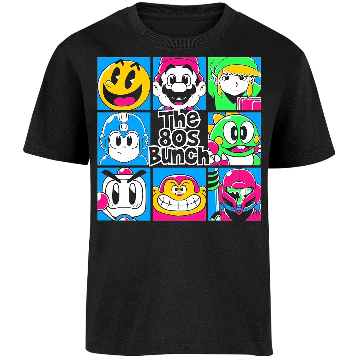 Playera Mario Bros Personajes Gamer Retro para Niño 1