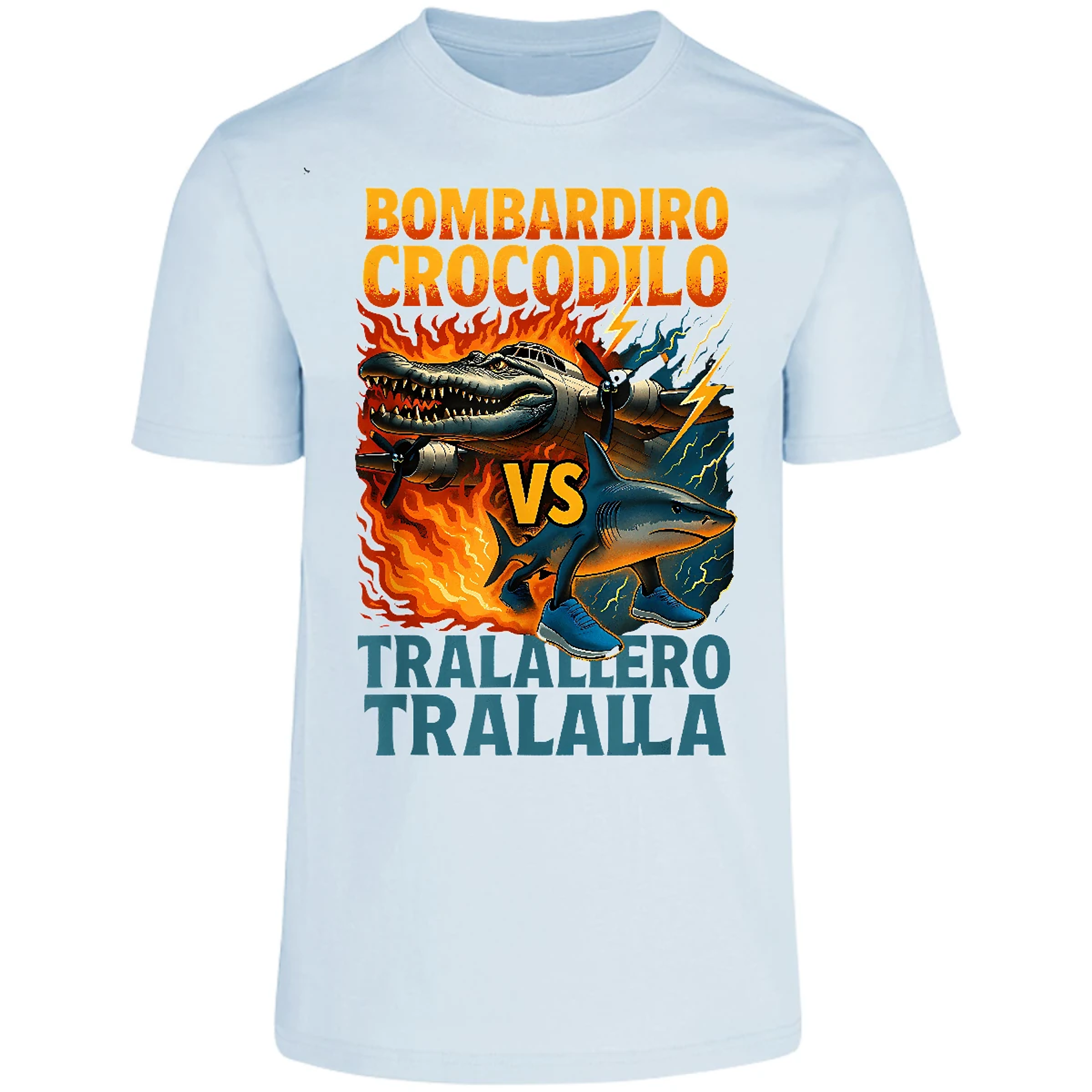 Playera Memes Tralalero Tralal para Adulto 7