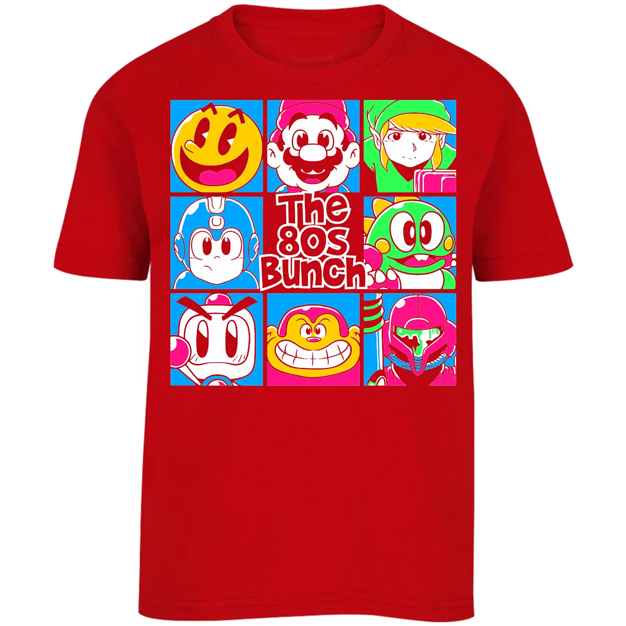 Playera Mario Bros Personajes Gamer Retro para Niño 8
