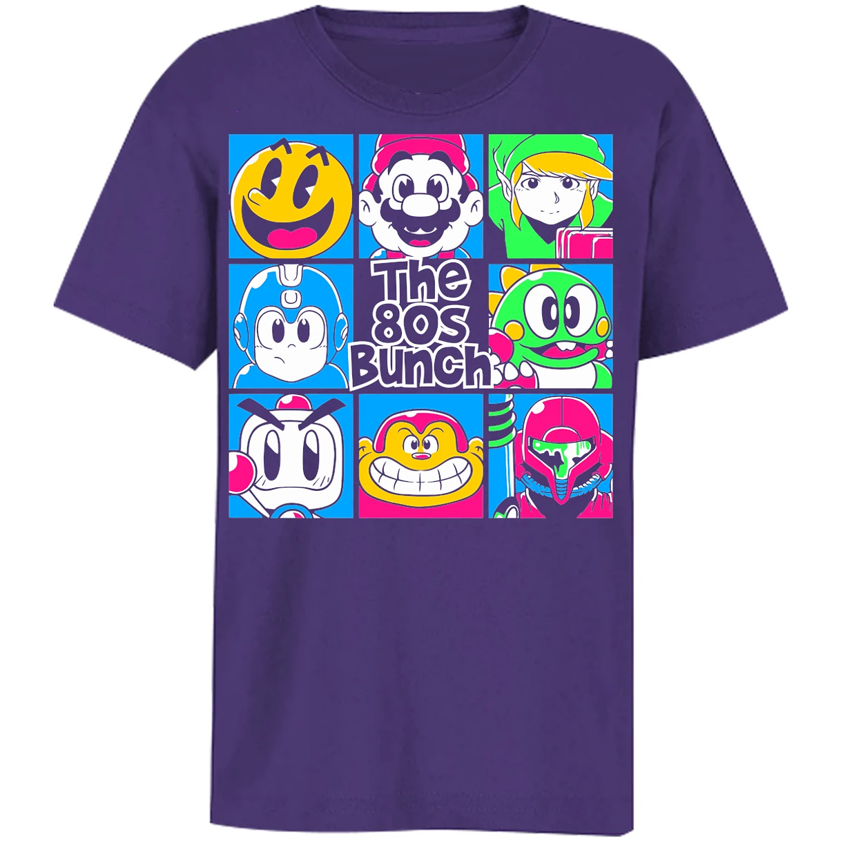Playera Mario Bros Personajes Gamer Retro para Niño 2