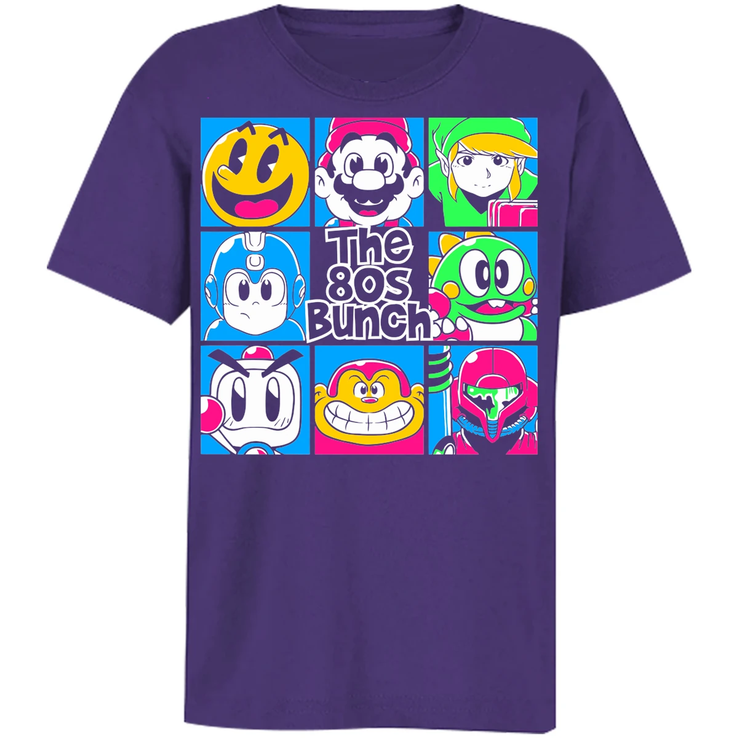 Playera Mario Bros Personajes Gamer Retro para Niño 2