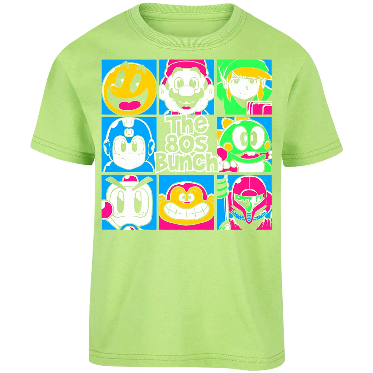 Playera Mario Bros Personajes Gamer Retro para Niño 9