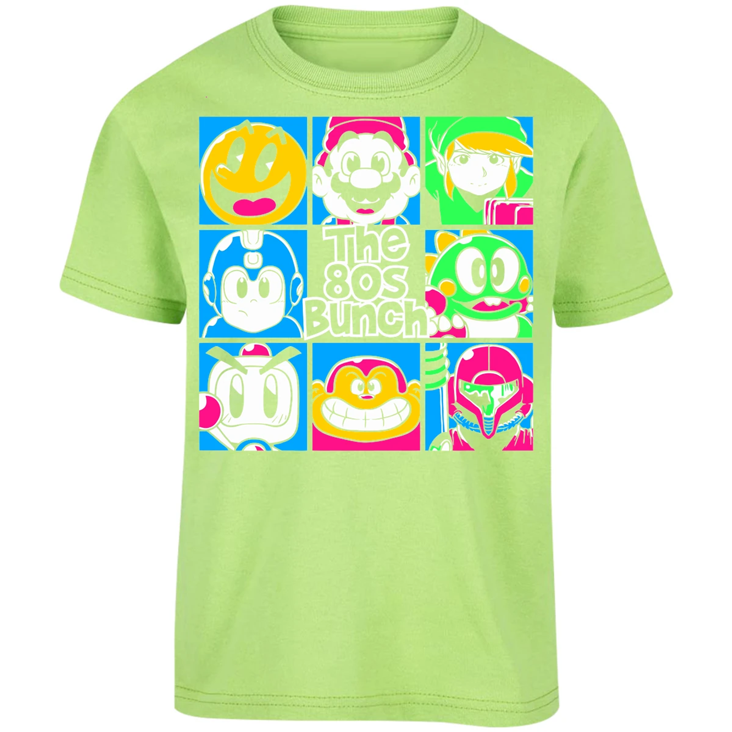 Playera Mario Bros Personajes Gamer Retro para Niño 9