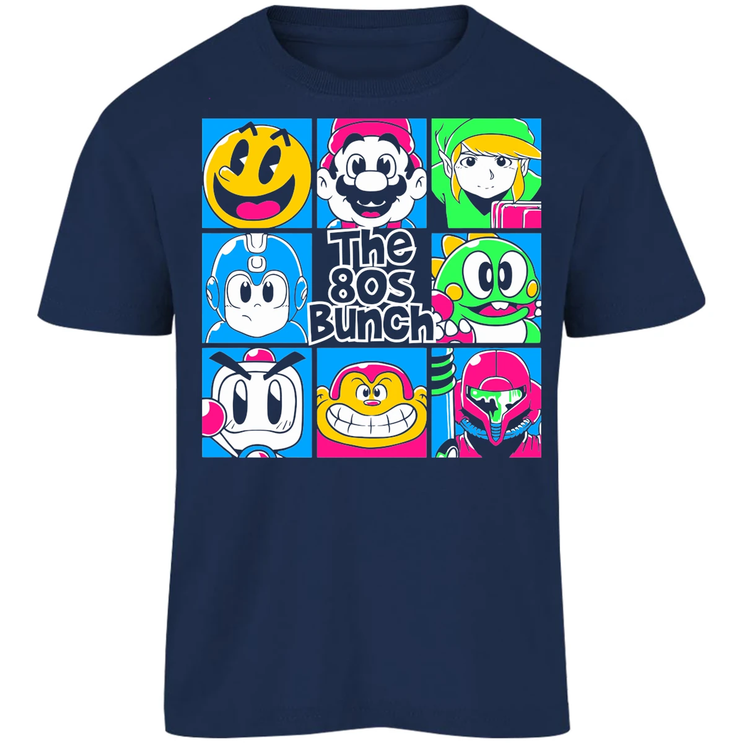 Playera Mario Bros Personajes Gamer Retro para Niño 13