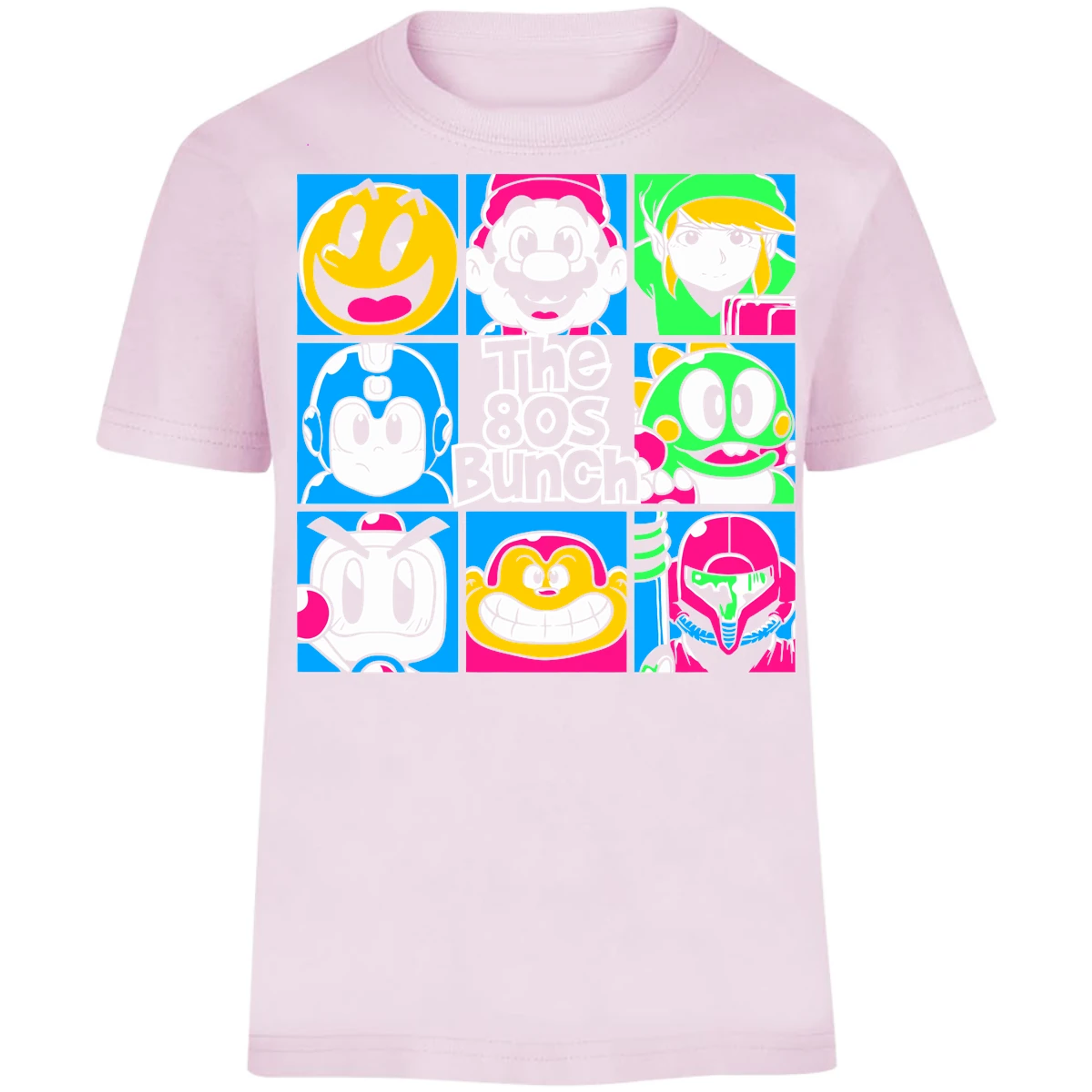 Playera Mario Bros Personajes Gamer Retro para Niño 14