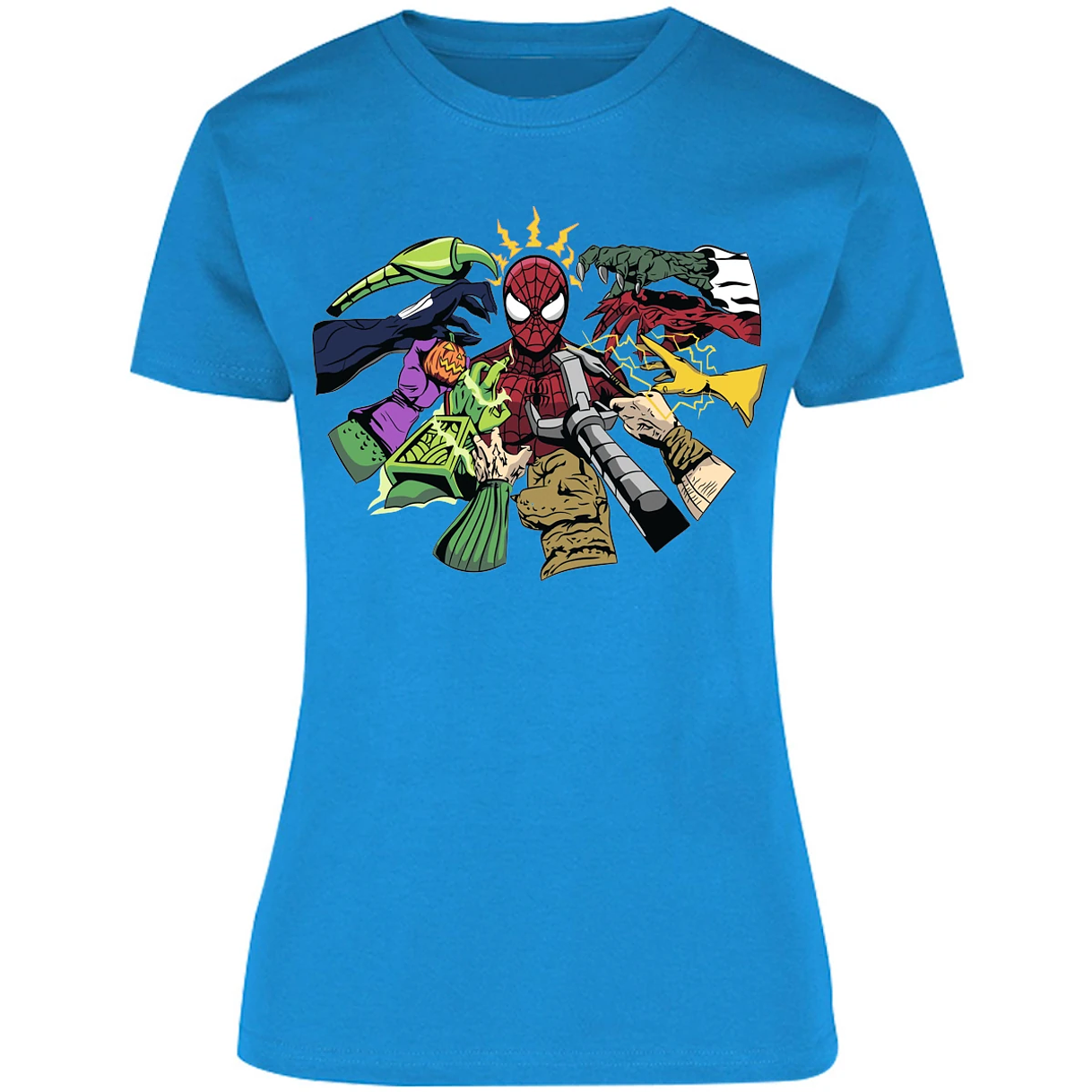 Blusa Marvel Spiderman Manos Villanas Blusa para Mujer 2