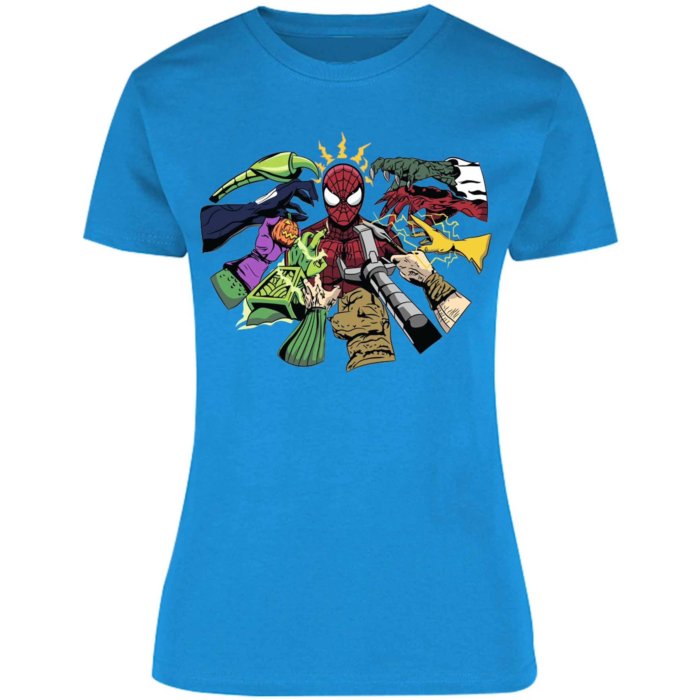 Blusa Marvel Spiderman Manos Villanas Blusa para Mujer 2