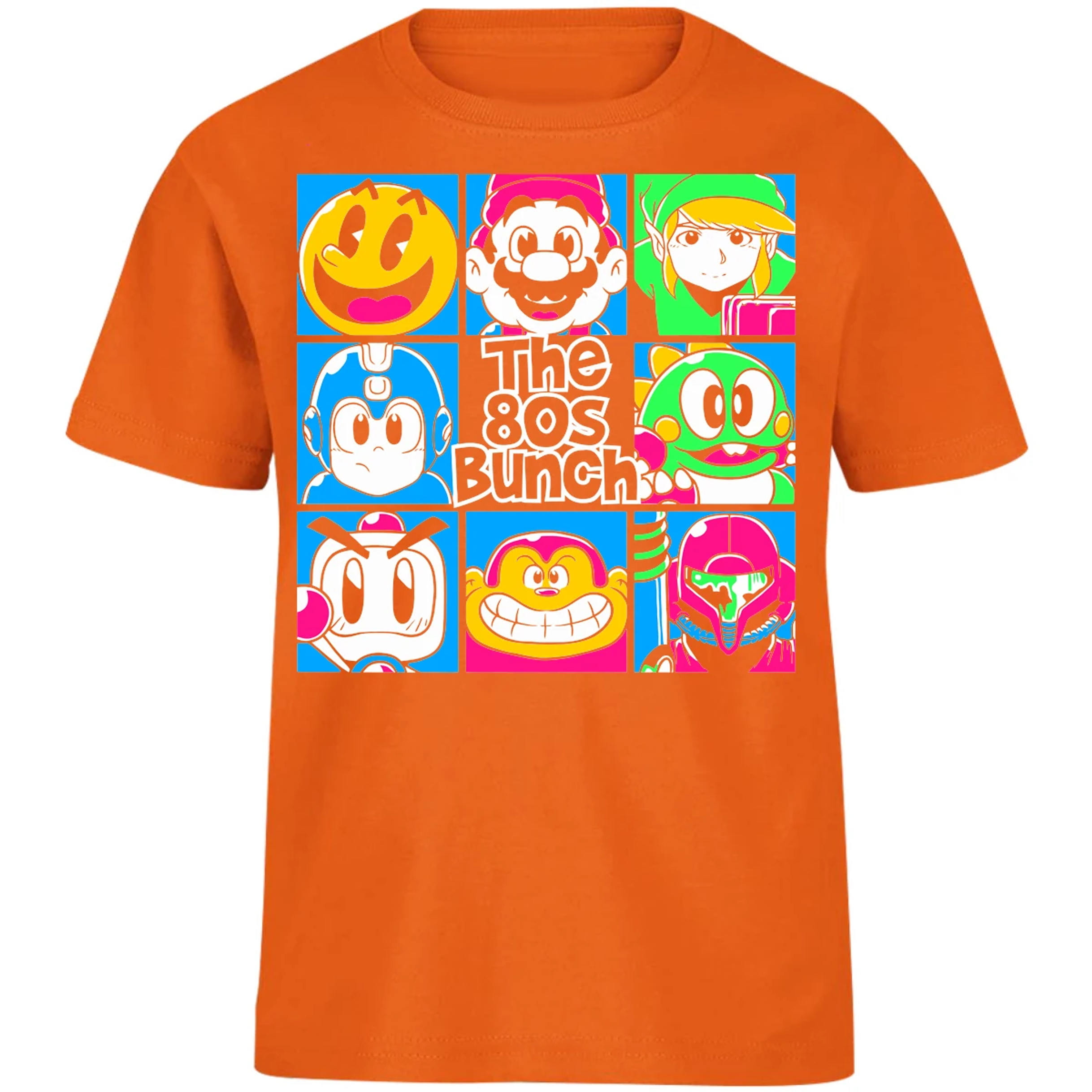 Playera Mario Bros Personajes Gamer Retro para Niño 16