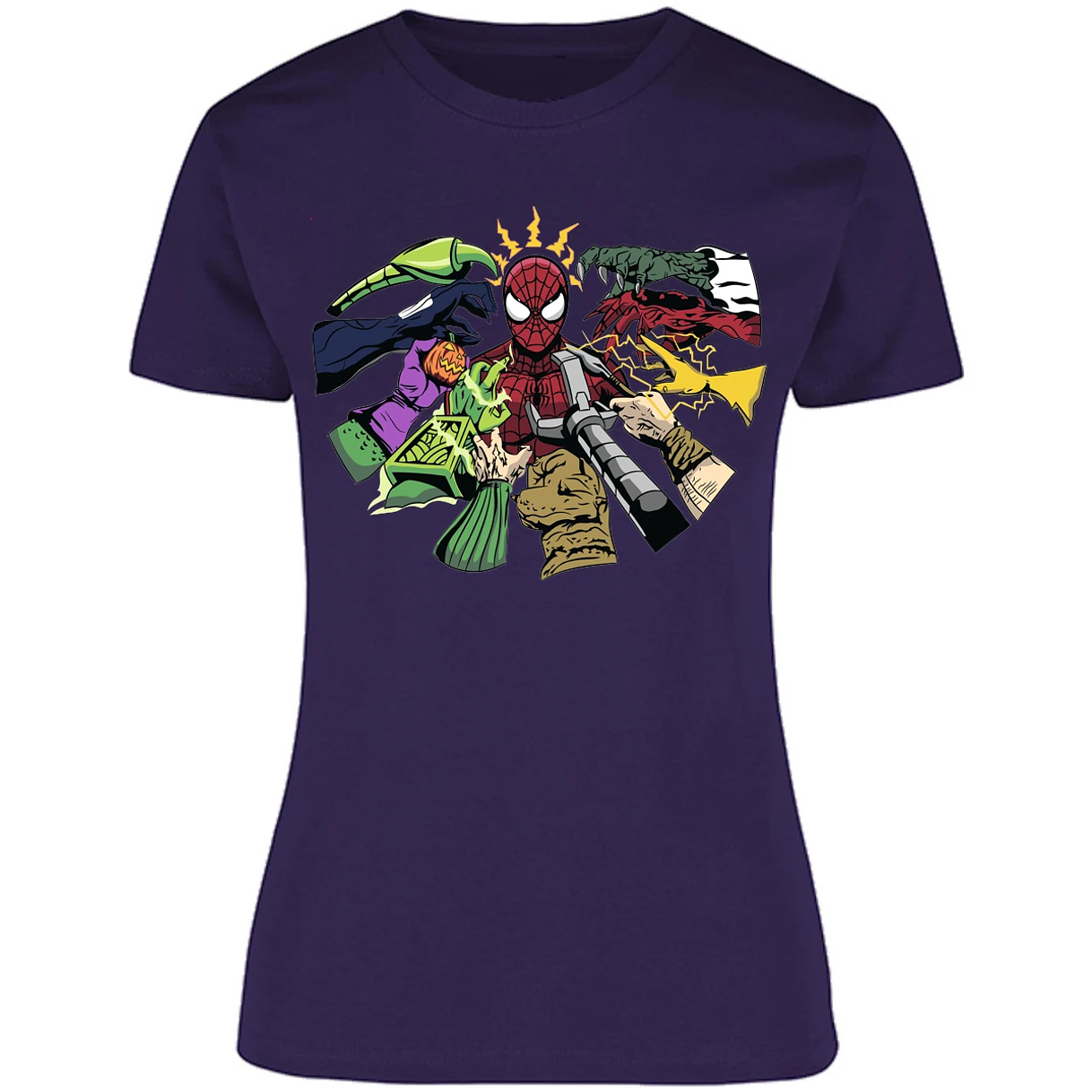 Blusa Marvel Spiderman Manos Villanas Blusa para Mujer 6