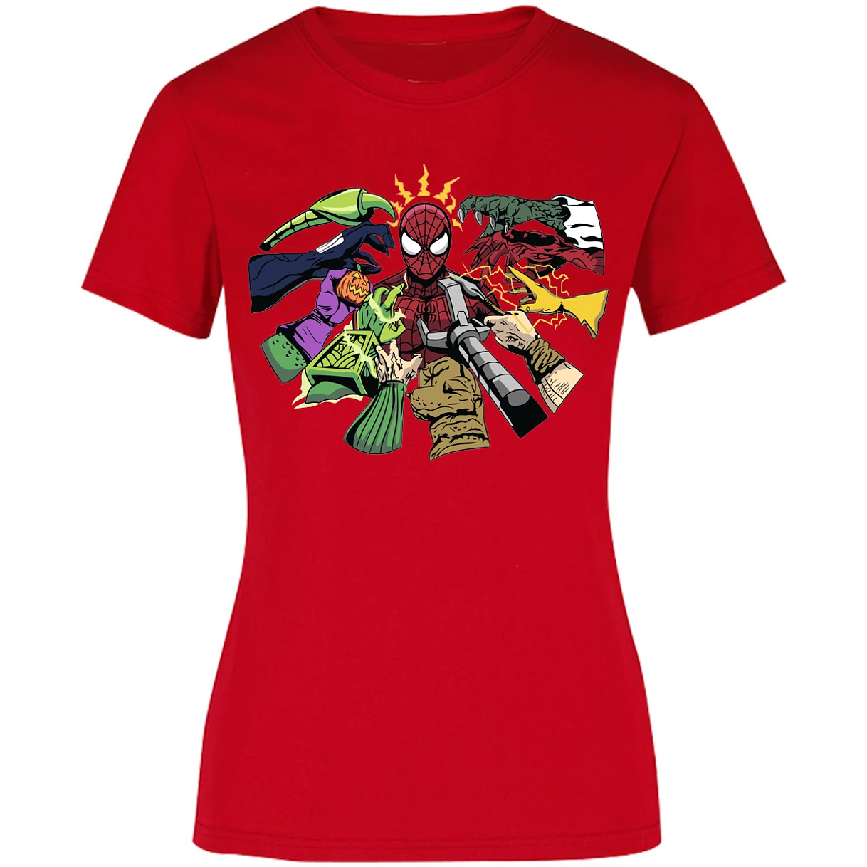 Blusa Marvel Spiderman Manos Villanas Blusa para Mujer 14