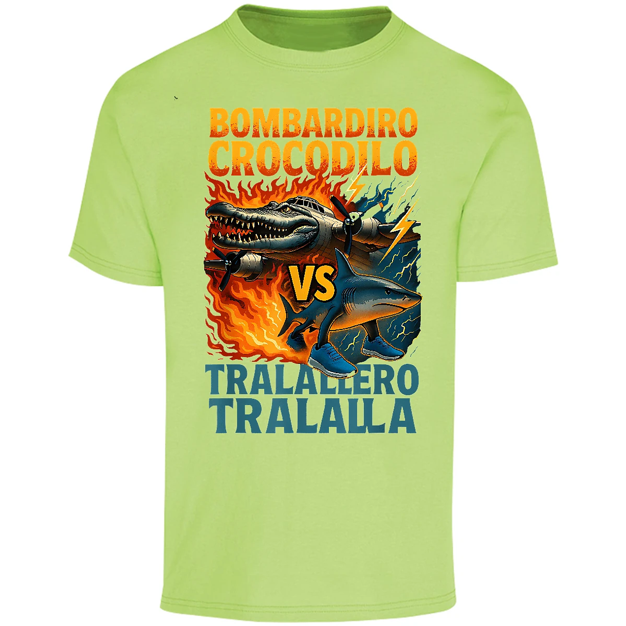 Playera Memes Tralalero Tralal para Adulto 1