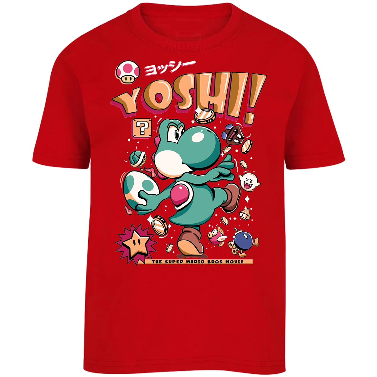 Playera Mario Bros Yoshi Tee para Niño 3