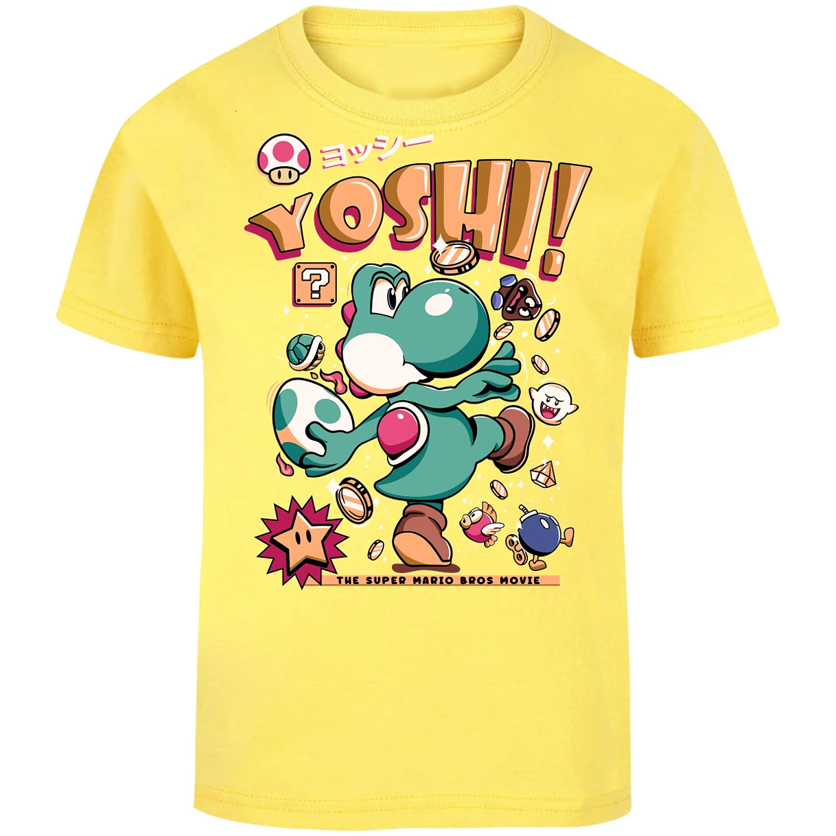 Playera Mario Bros Yoshi Tee para Niño 5