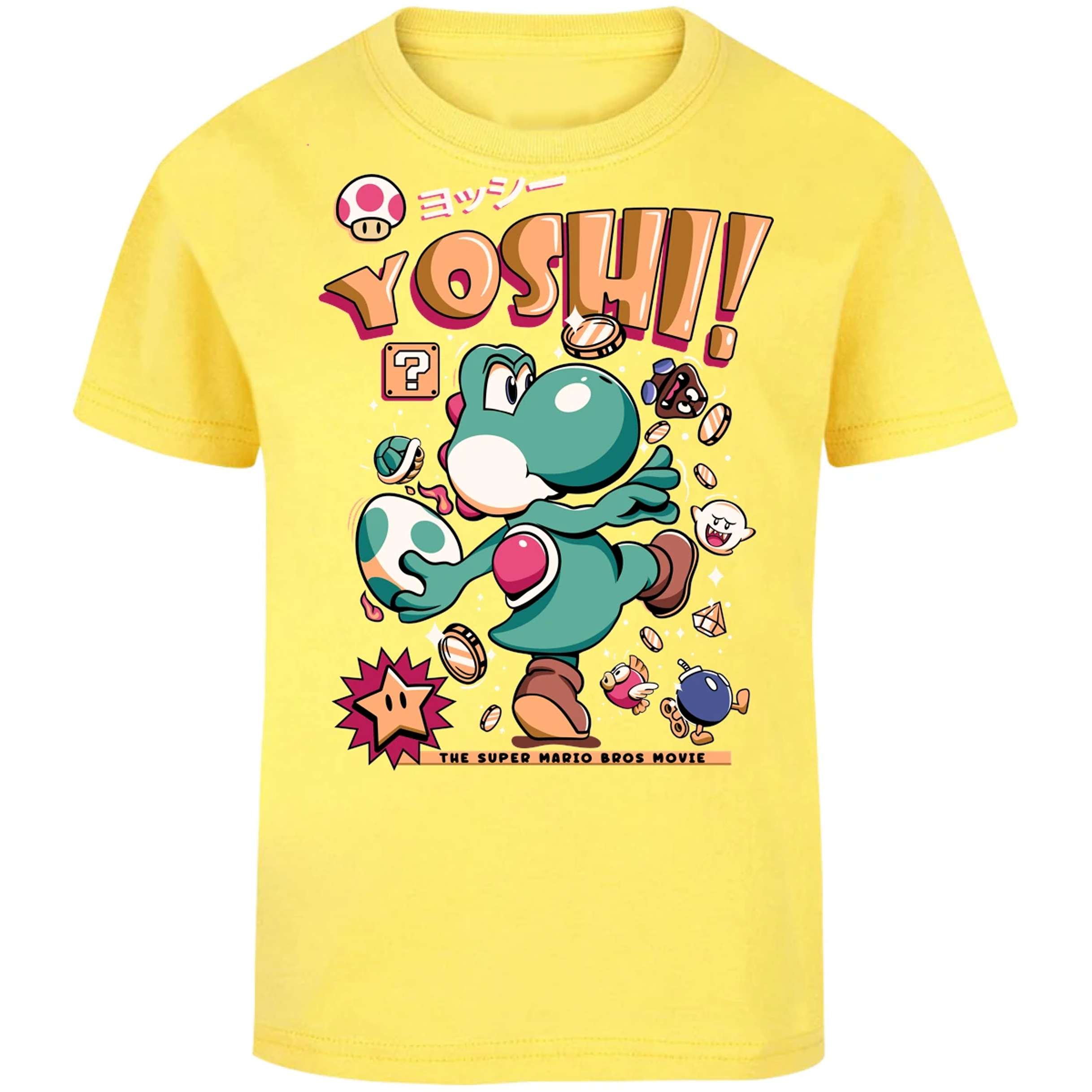 Playera Mario Bros Yoshi Tee para Niño 5