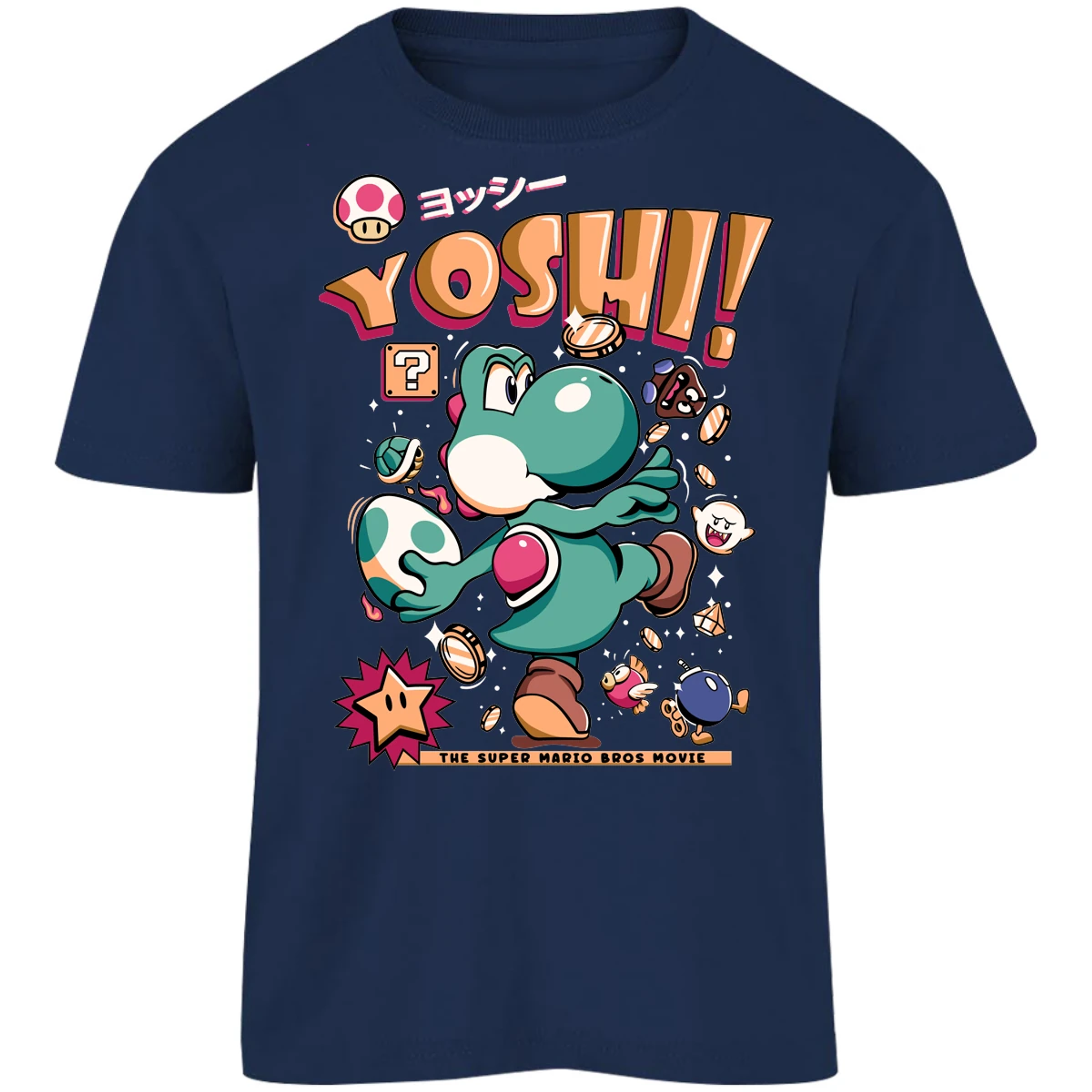 Playera Mario Bros Yoshi Tee para Niño 6