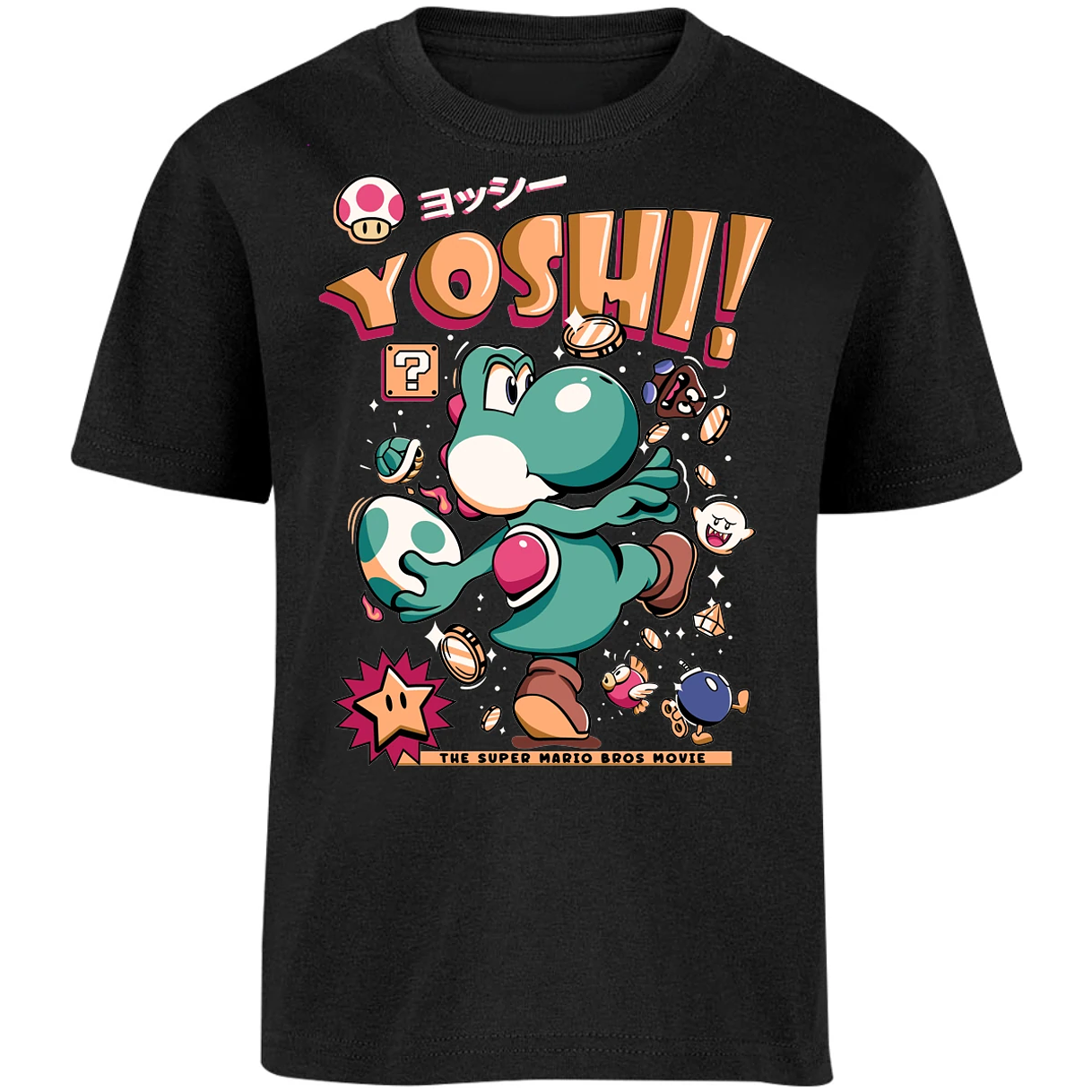Playera Mario Bros Yoshi Tee para Niño 7