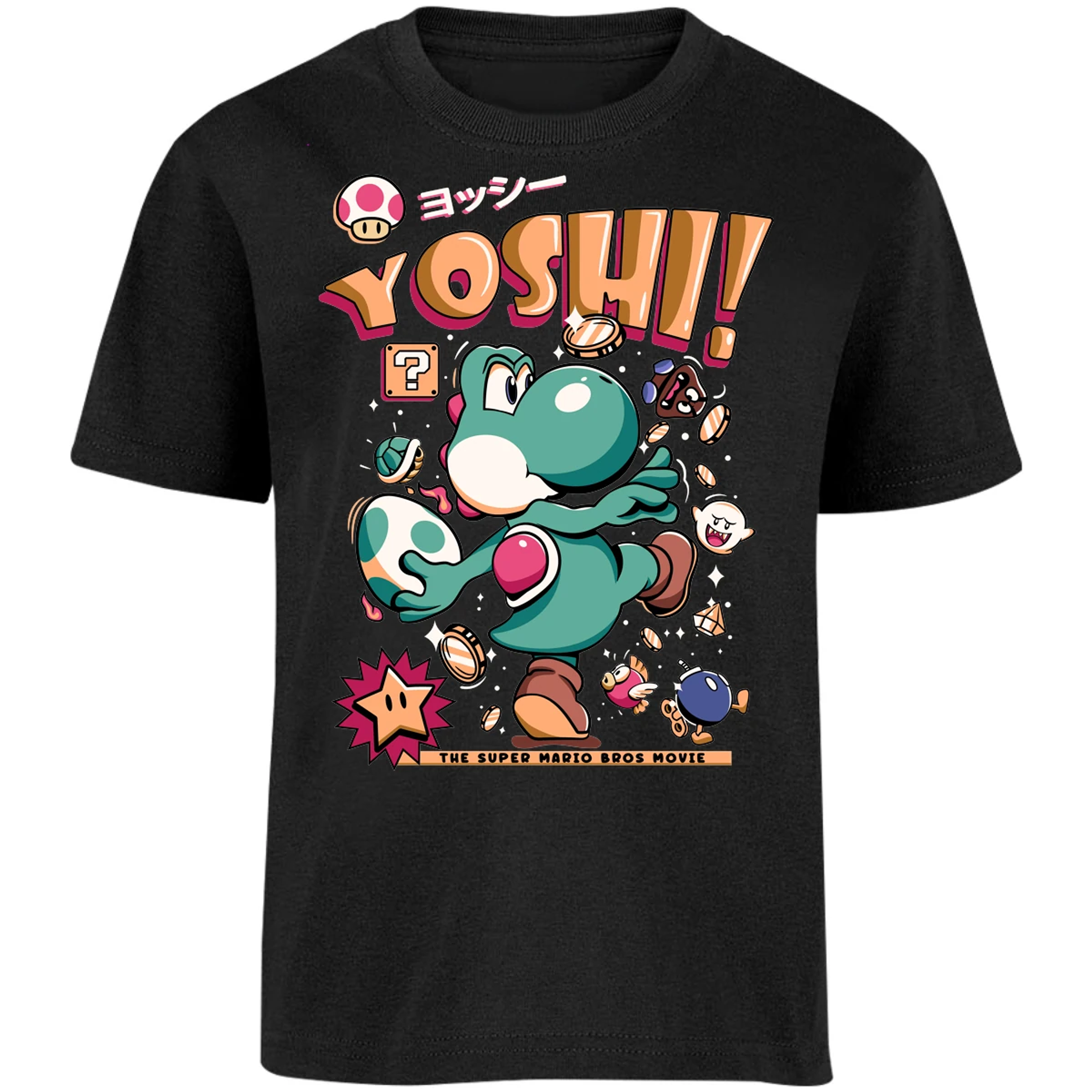 Playera Mario Bros Yoshi Tee para Niño 7