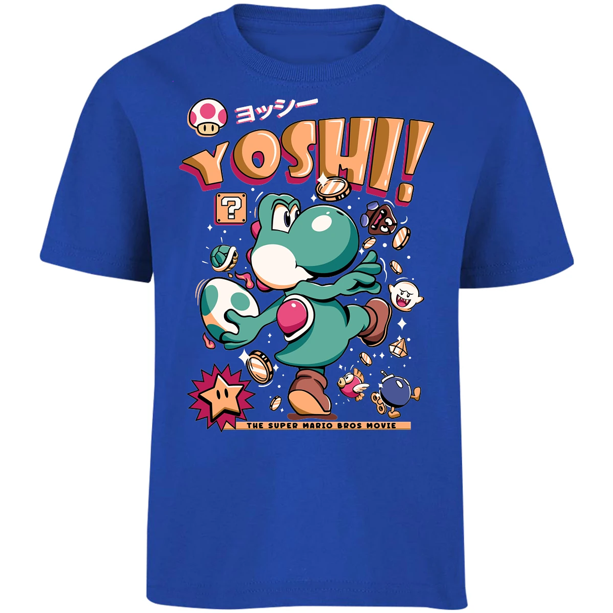 Playera Mario Bros Yoshi Tee para Niño 9