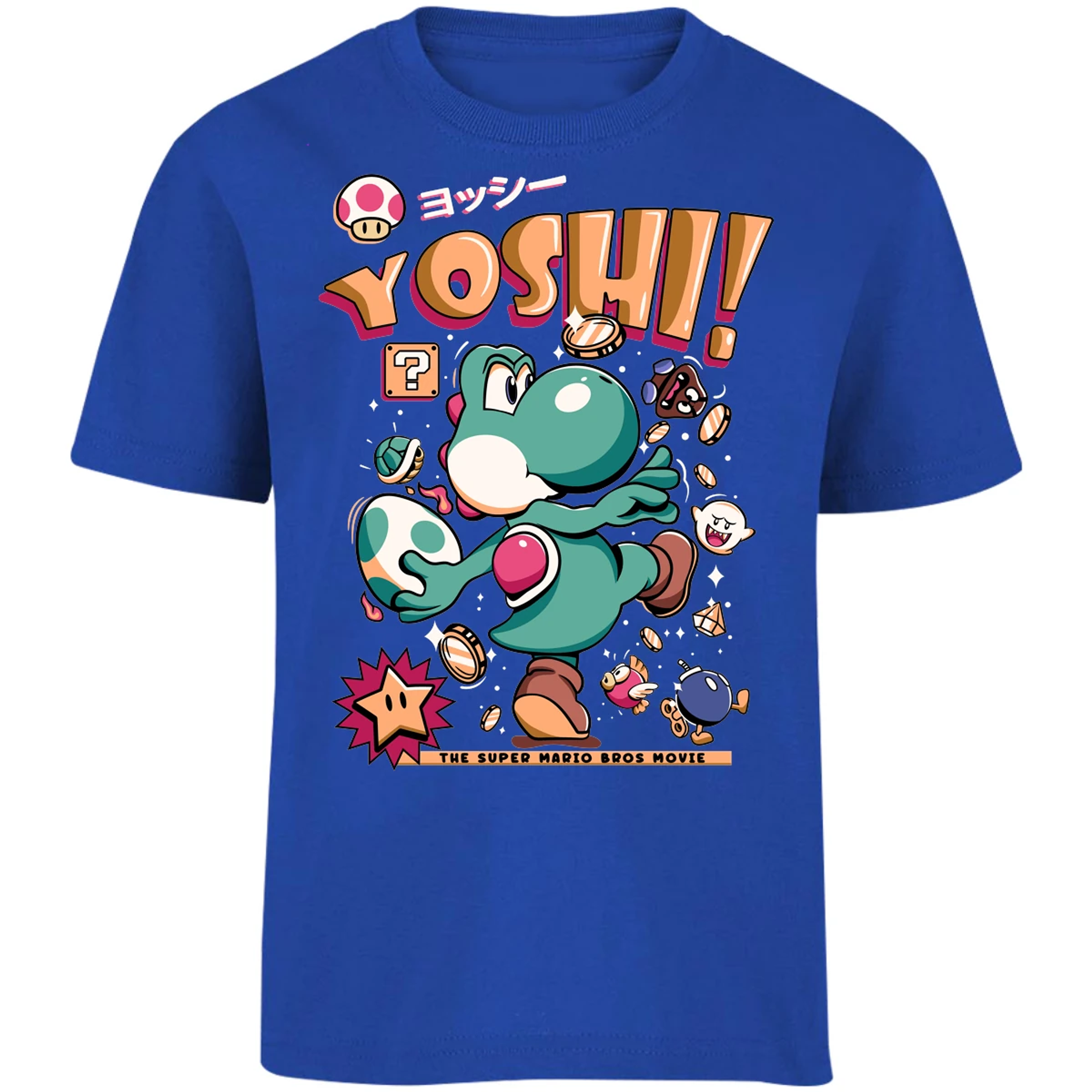 Playera Mario Bros Yoshi Tee para Niño 9