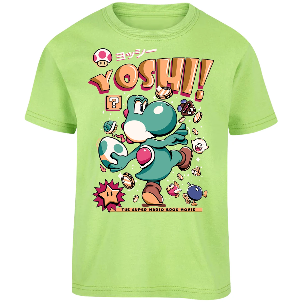 Playera Mario Bros Yoshi Tee para Niño 11
