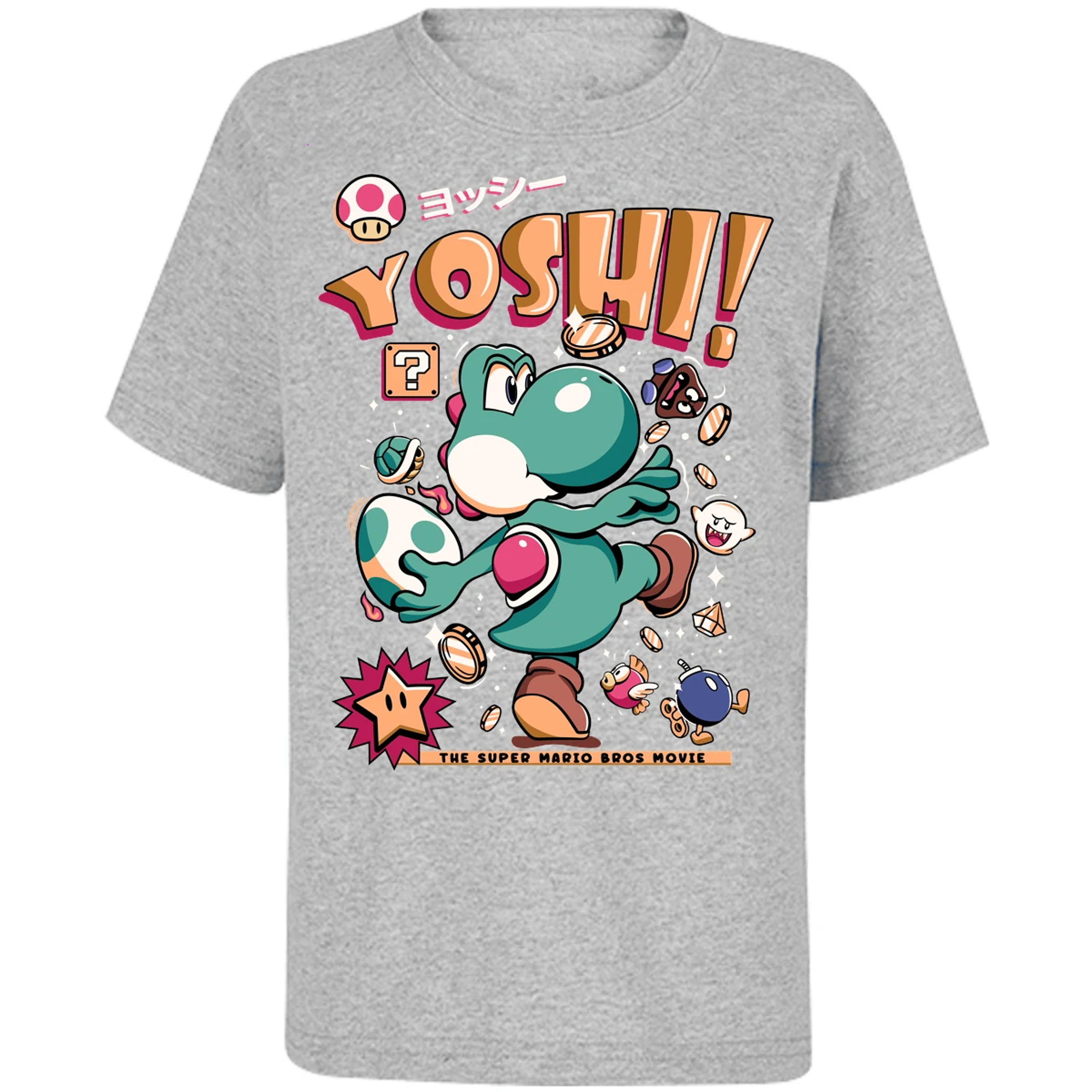Playera Mario Bros Yoshi Tee para Niño 12