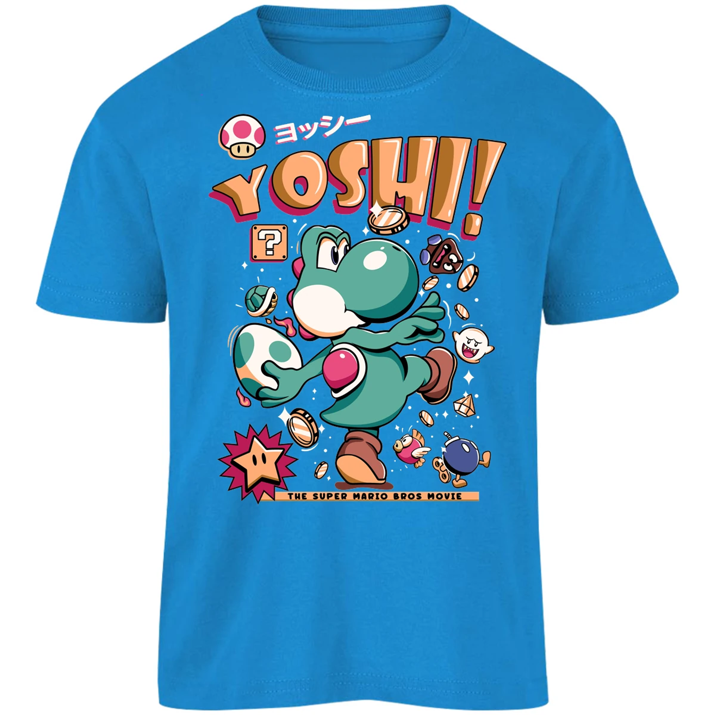 Playera Mario Bros Yoshi Tee para Niño 15