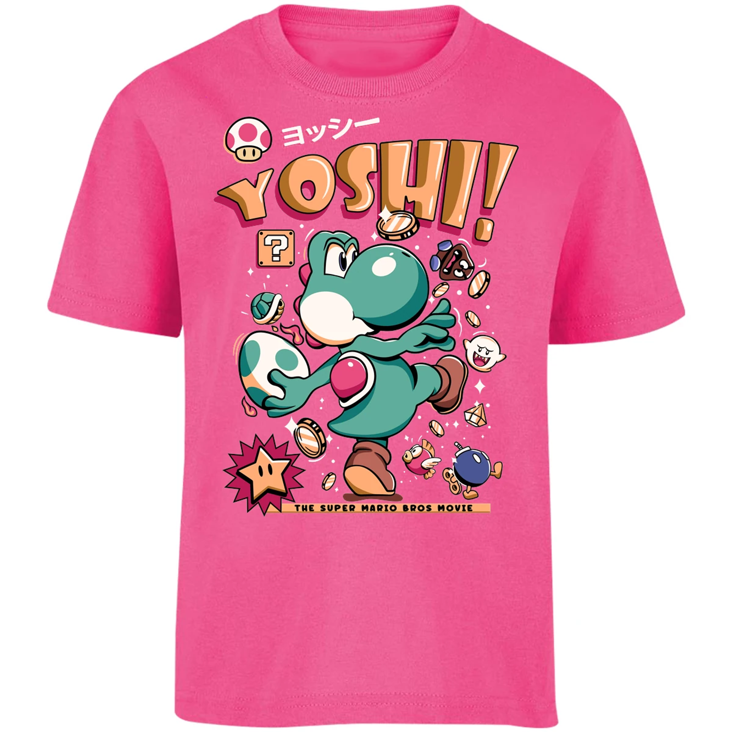 Playera Mario Bros Yoshi Tee para Niño 16