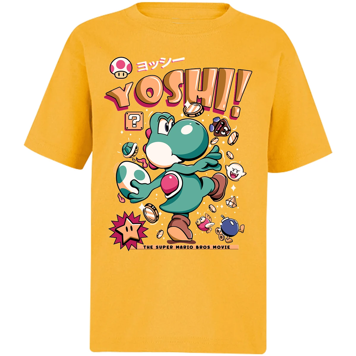 Playera Mario Bros Yoshi Tee para Niño 17