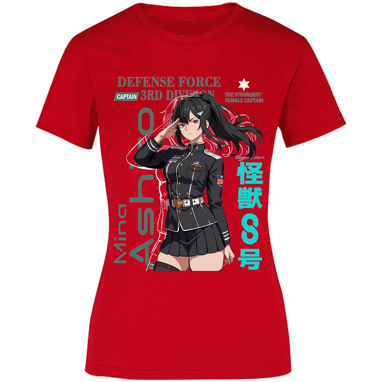 Blusa Kaiju 8 Mina Ashiro Blusa para Mujer 4