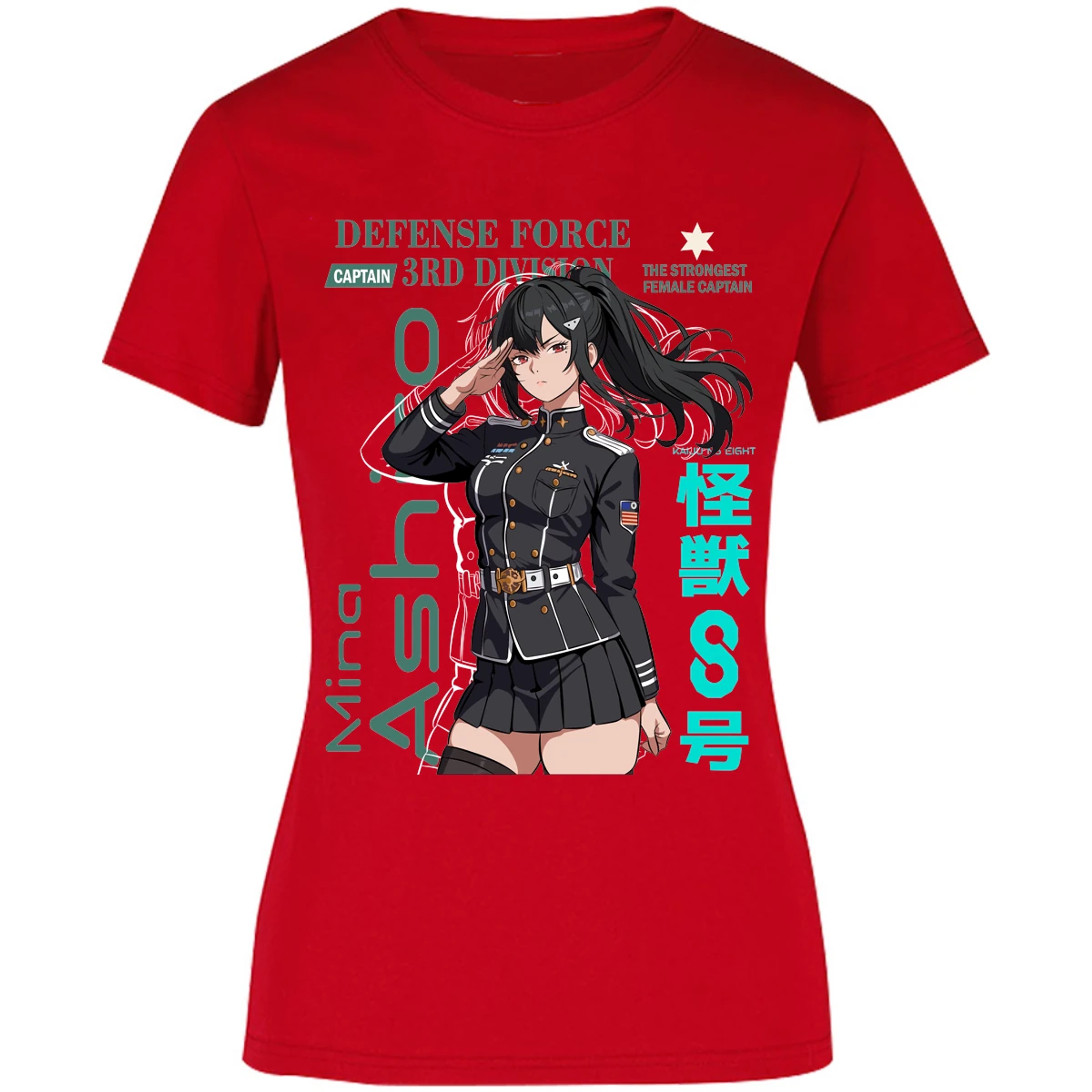 Blusa Kaiju 8 Mina Ashiro Blusa para Mujer 4